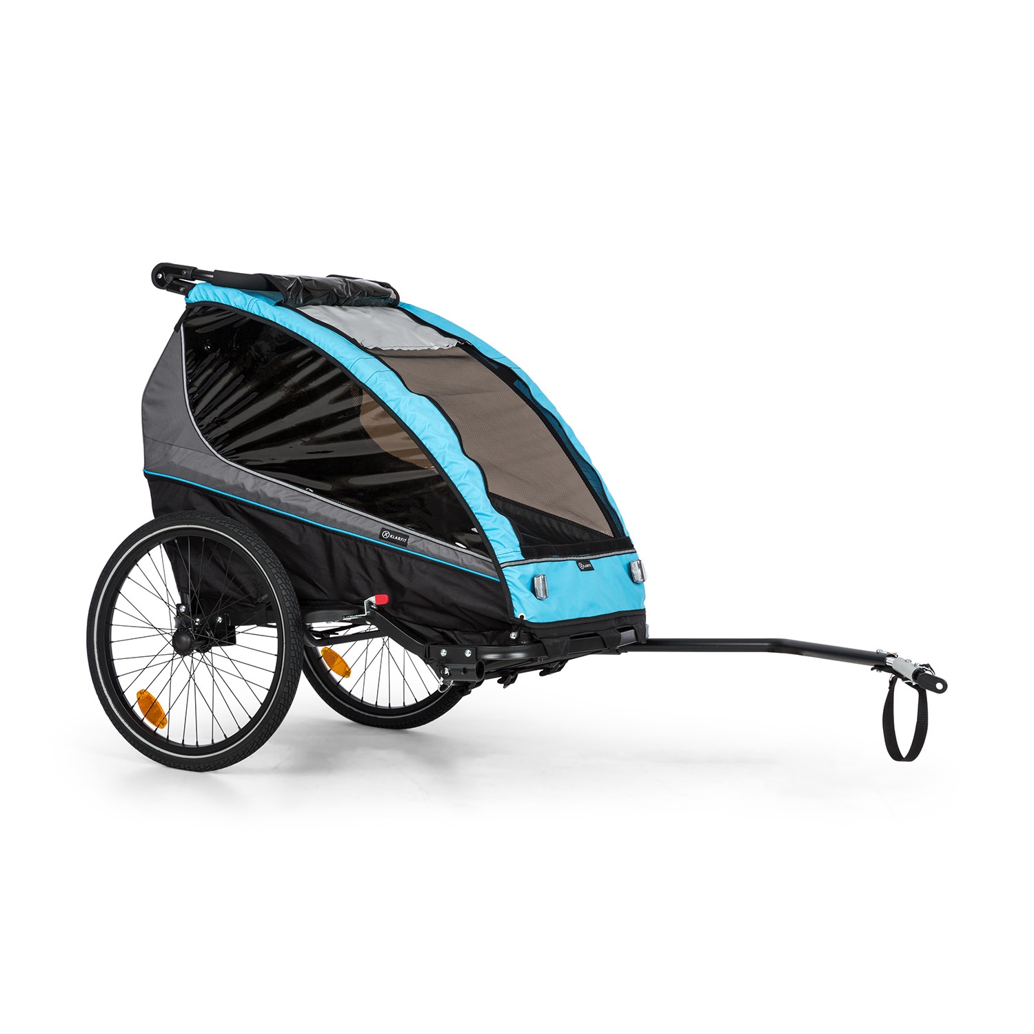 Kiddy King Fahrradanh&auml;nger f&uuml;r Kinder Jogger-Buggy 2-Sitzer 40 kg - Bild 1