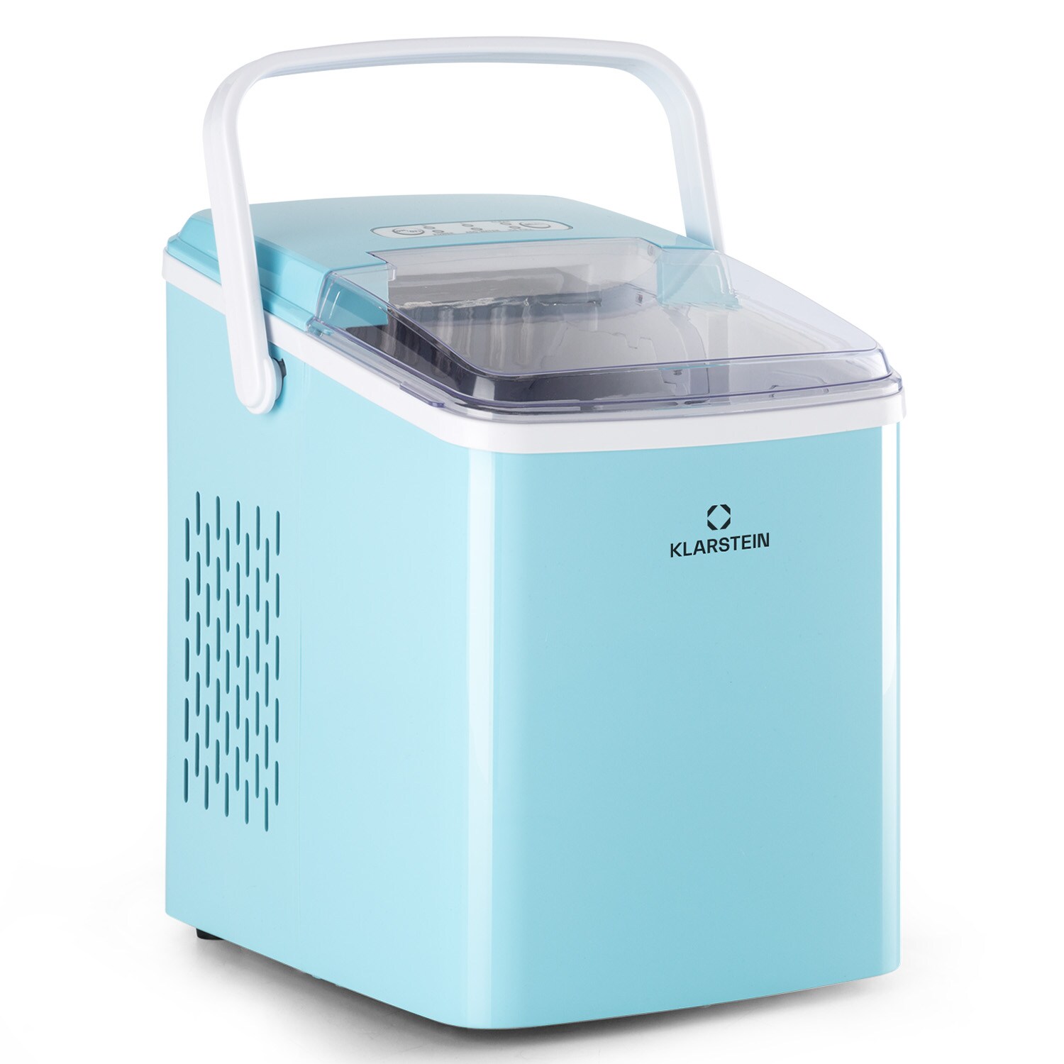 Arctic Porter Eisw&uuml;rfelmaschine Bullet-Eis 12kg/24h Edelstahl Blau - Bild 1