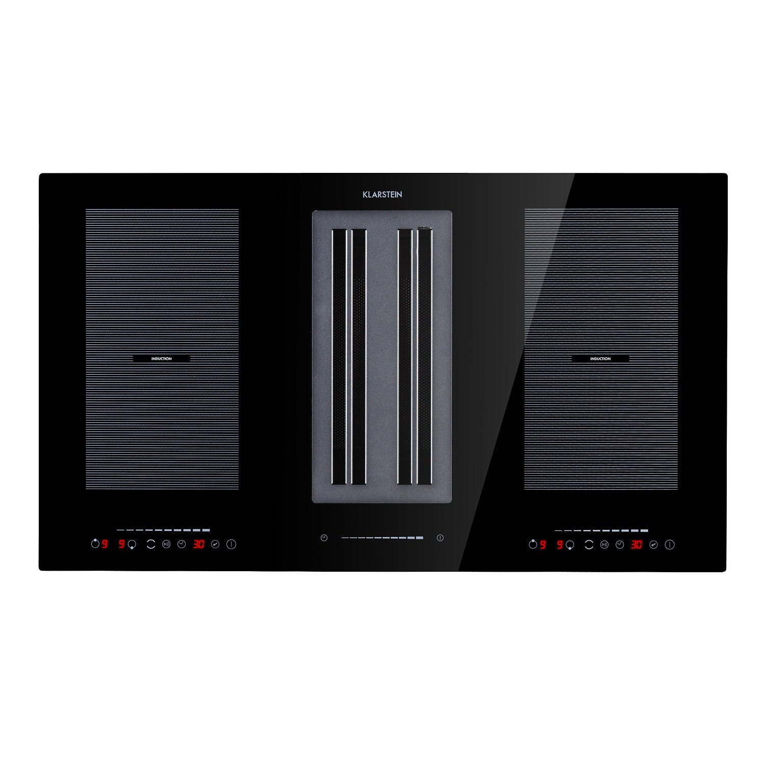 Full House 2.0 DownAir System Induktionsherd Dunstabzugshaube 271 m&sup3;/h - Bild 1