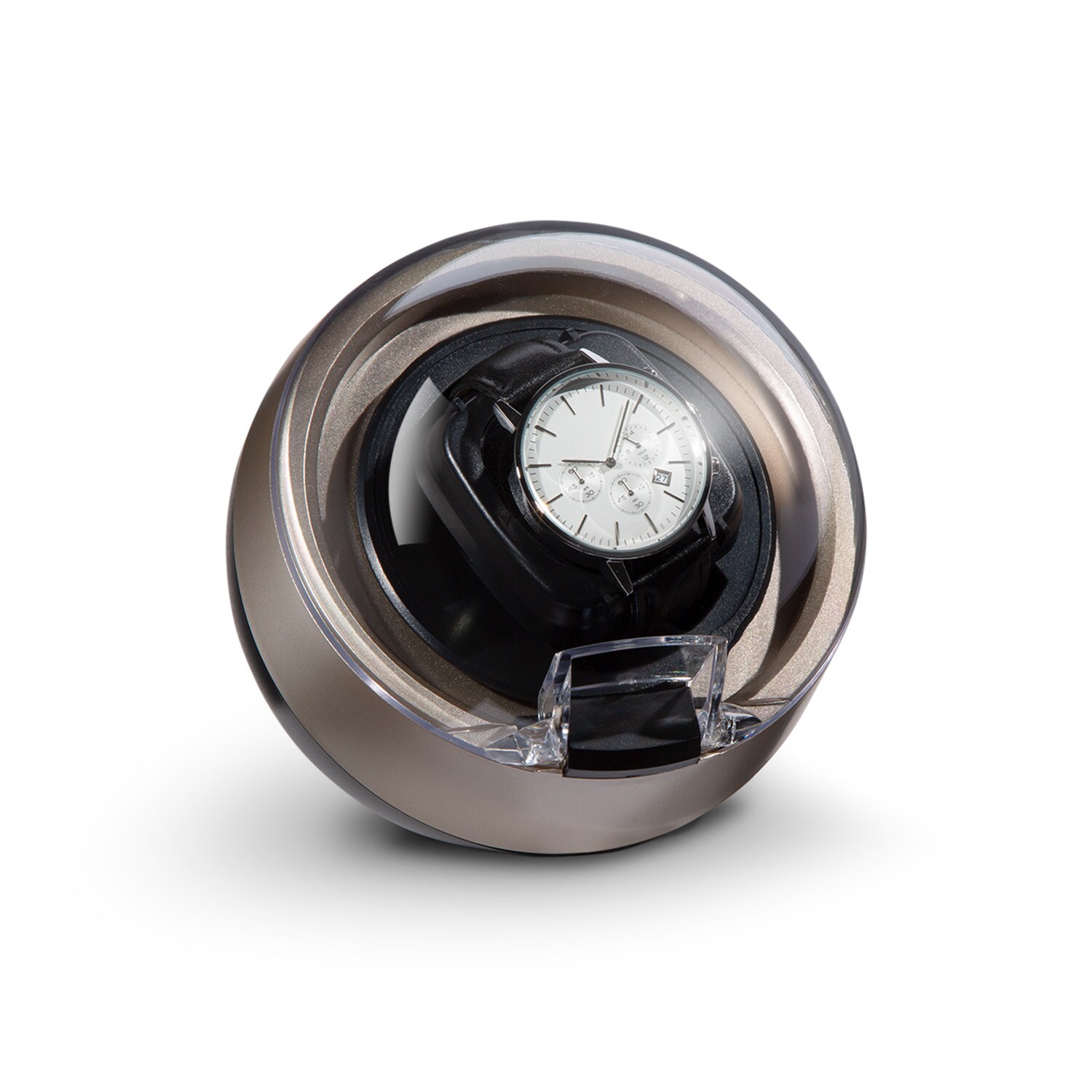 St. Gallen ll Premium Uhrenbeweger 4 Geschwindigkeiten 3 Rotationsmodi Kupfer - Bild 1