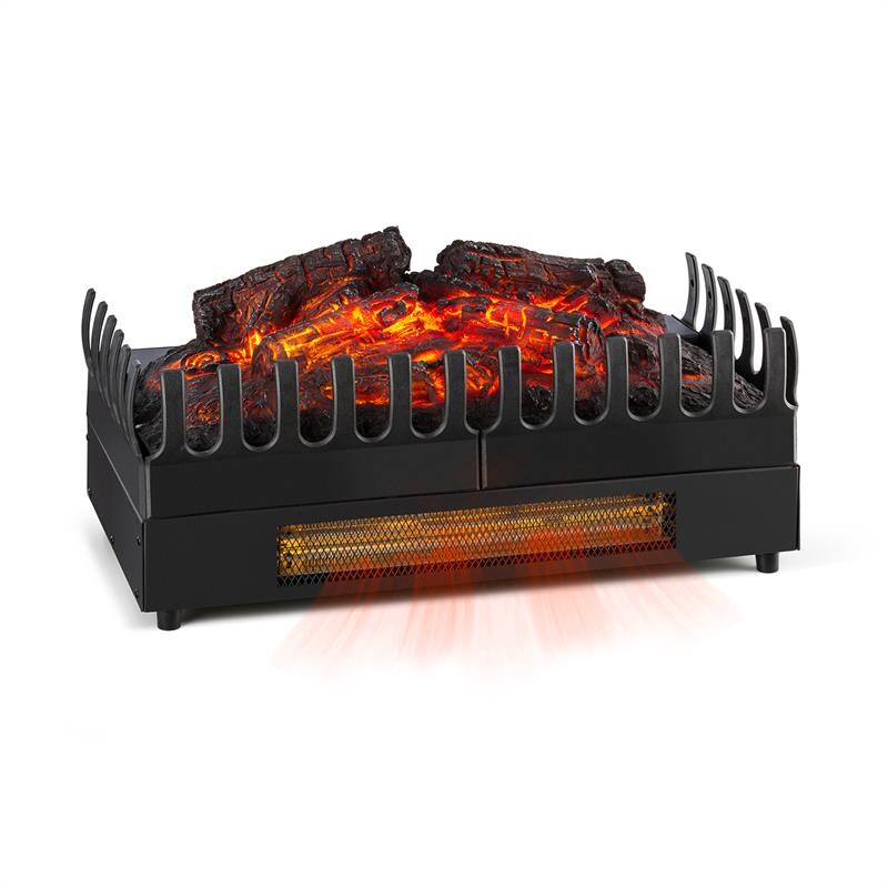 Kamini FX Elektrischer Kamin Kamineinsatz 1000/2000W 2W LED schwarz