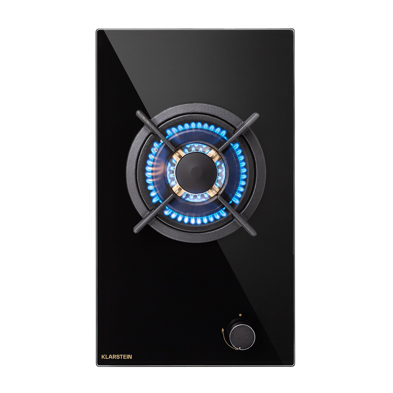 Goldflame Gaskochfeld 1 Wokbrenner Glaskeramik 1 - Bild 1