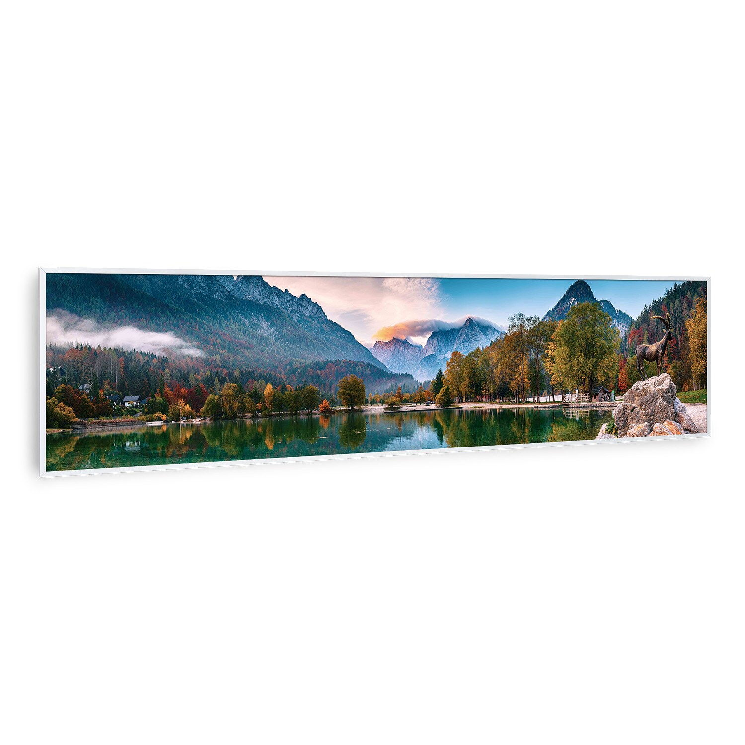 Wonderwall Air Art Smart Infrarotheizung See 120x30cm 350W 120 x 30 cm