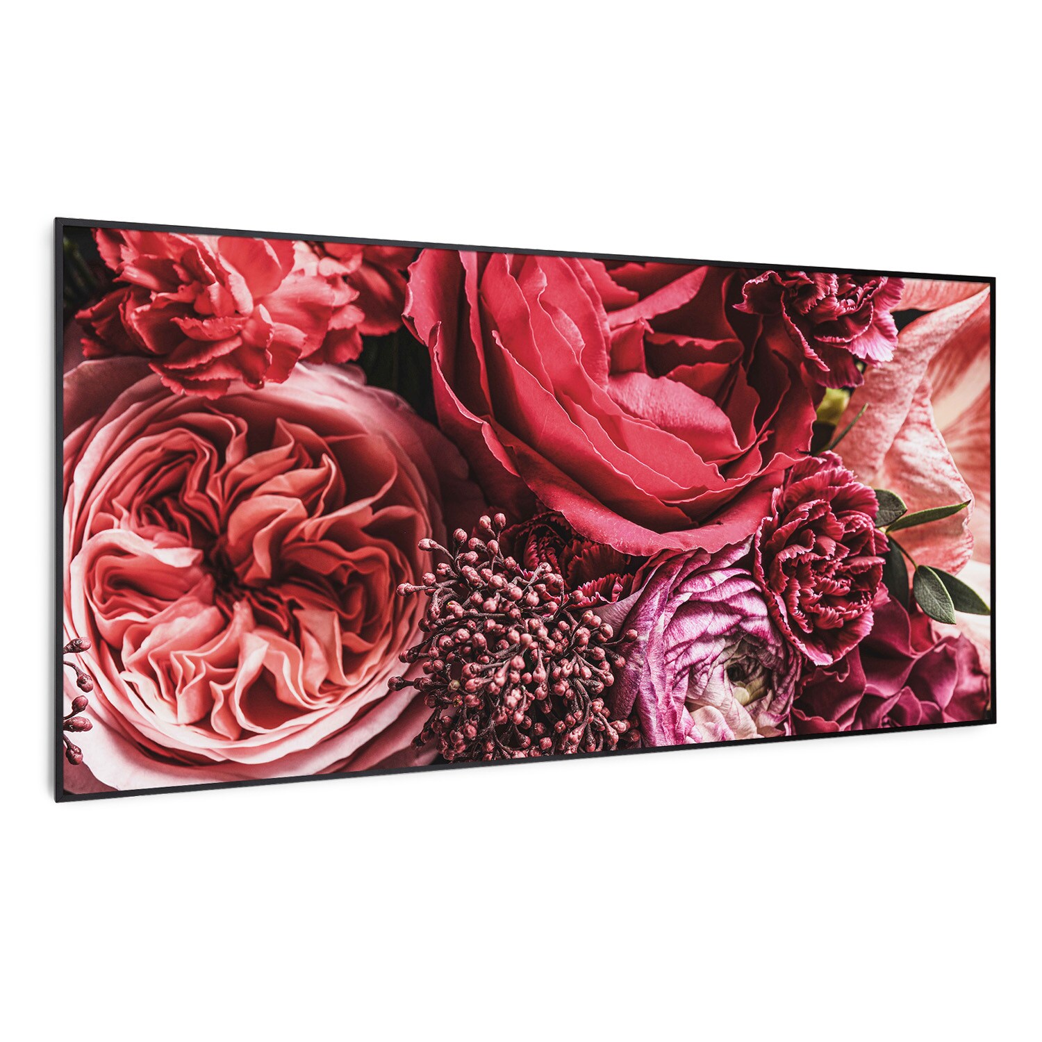 Wonderwall Air Art Smart Infrarotheizung Blume 120x60cm 700W 120 x 60 cm
