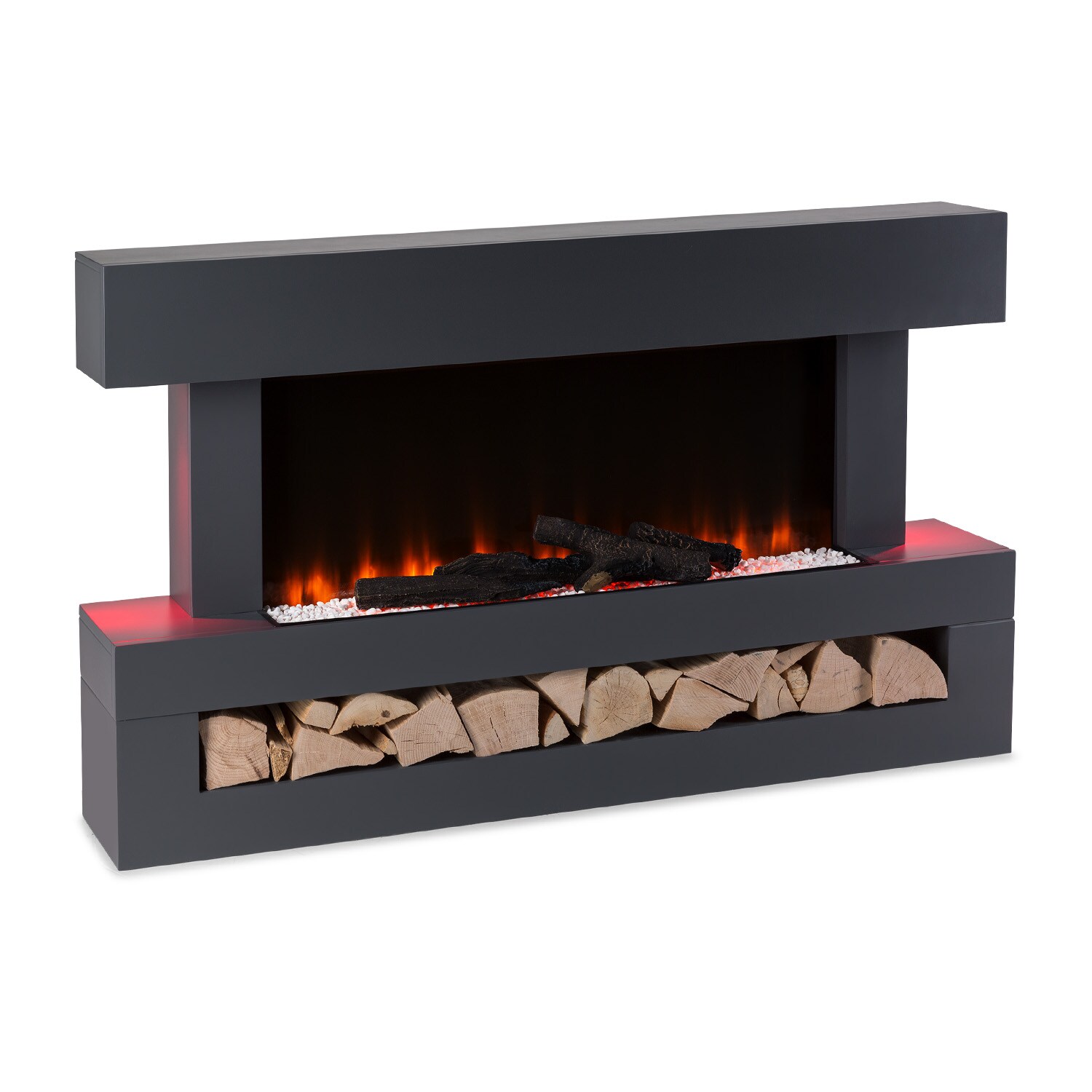 Studio Light & Fire 3 Smart Kamin 1000/2000W MDF WiFi-Steuerung