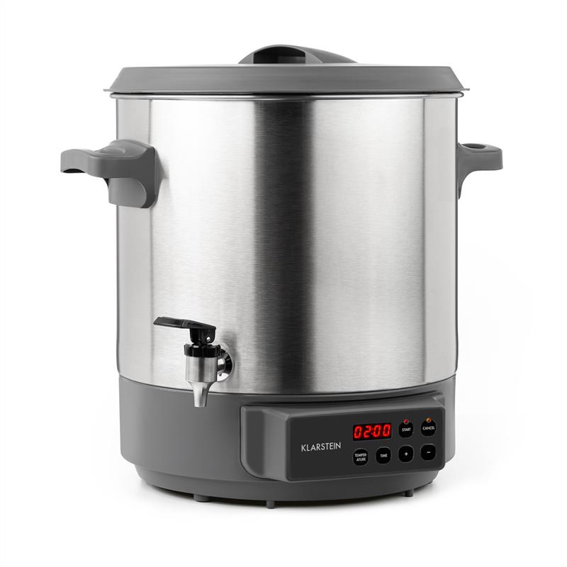 Lady Marmalade Einkochautomat Getr&auml;nkespender 27L 100&deg;C 12h Edelstahl - Bild 1