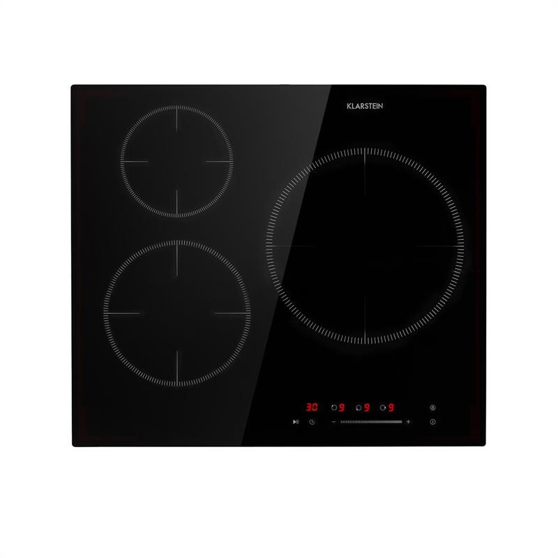Delicatessa 3 Induktionskochfeld 3 Zonen 5800W Glaskeramik schwarz