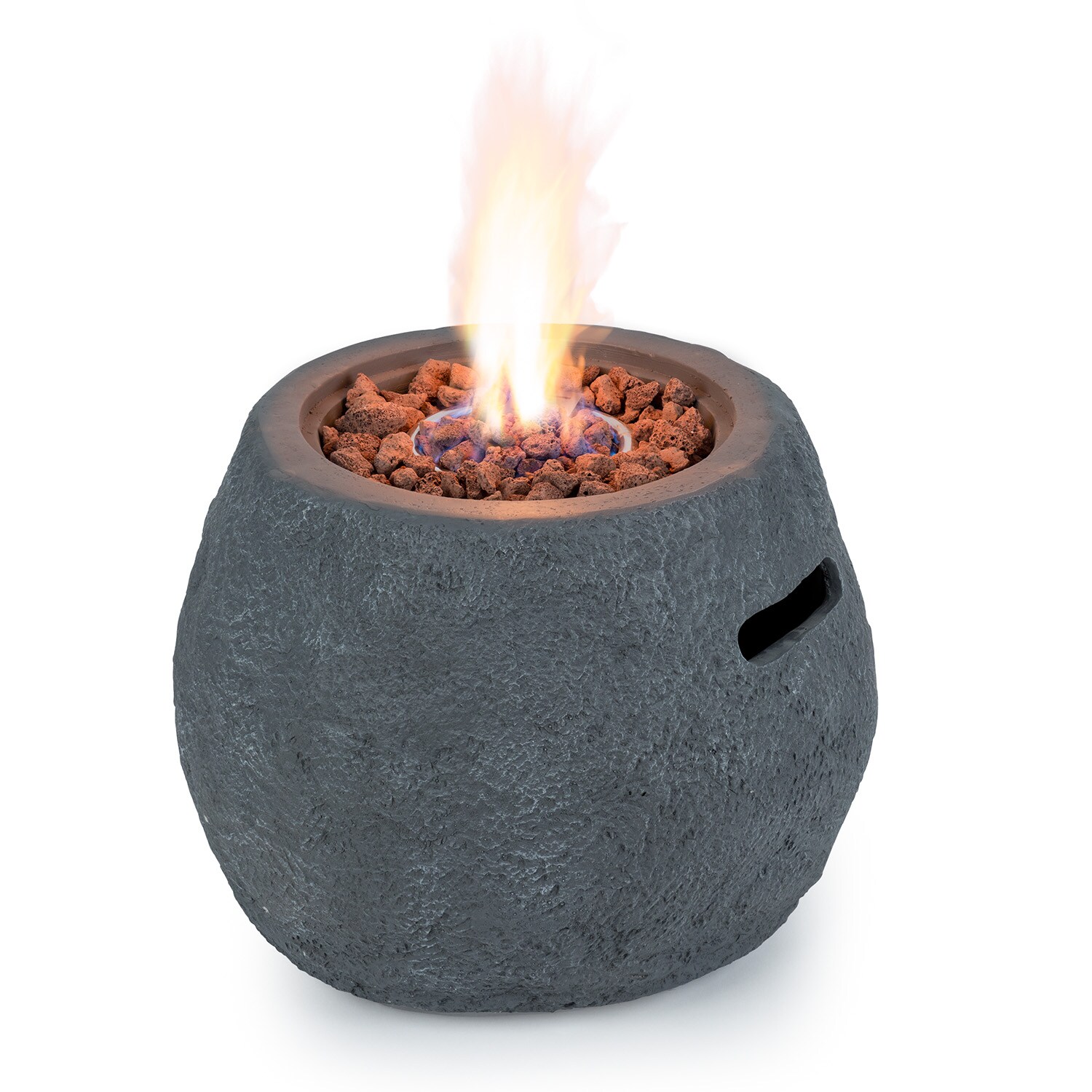 Andros Gas-Feuerstelle 40.000BTU/13kW Deckel Edelstahlbrenner - Bild 1