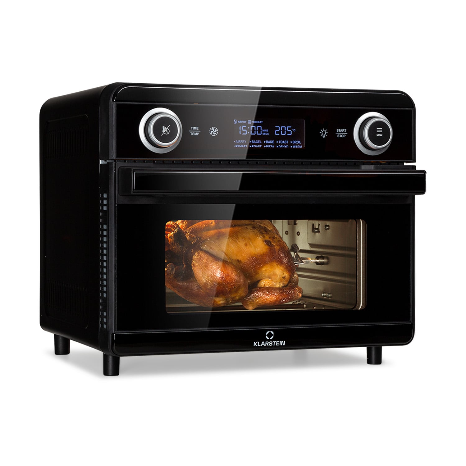 AeroVital Jumbo 3-in-1 Hei&szlig;luftfritteuse Toaster D&ouml;rrautomat 1550 W 18 Liter - Bild 1