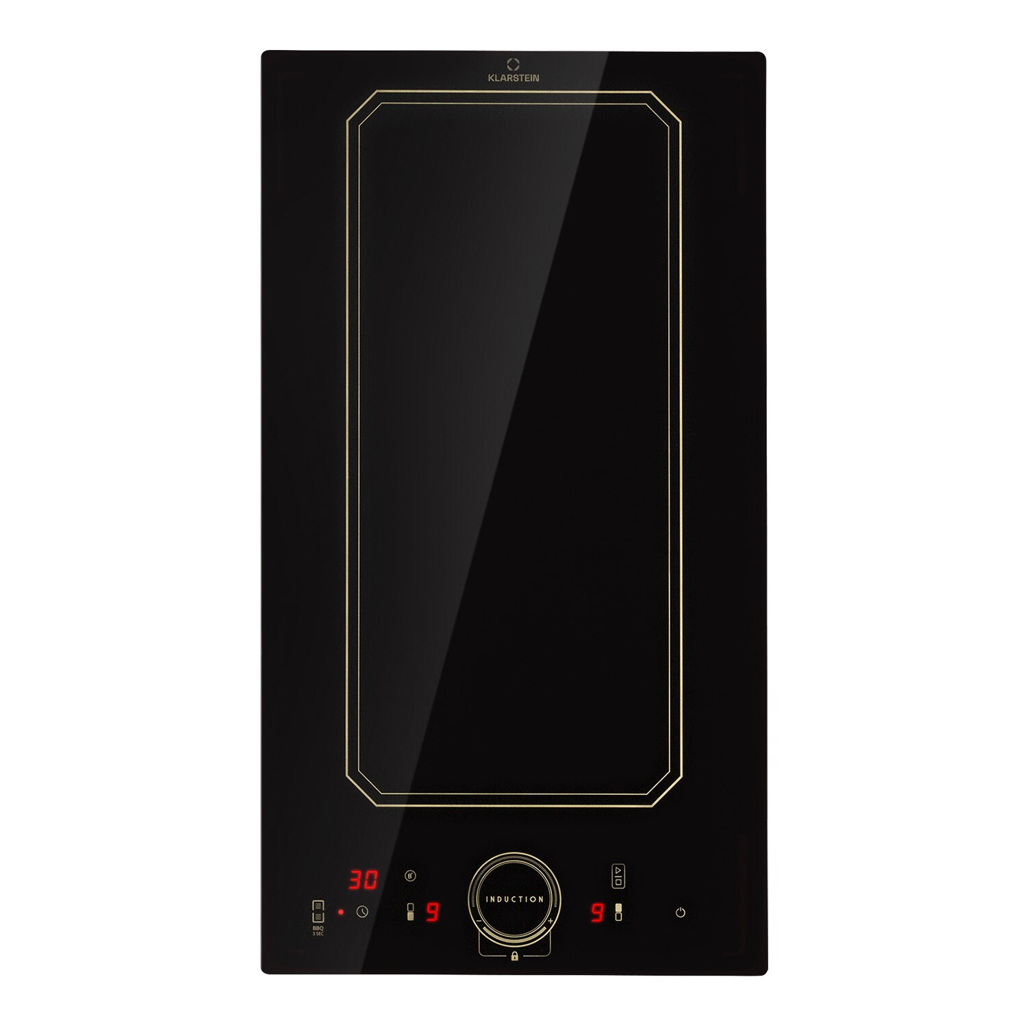 Victoria Domino Induktionskochfeld Einbau 3500W Flexzone Timer - Bild 1