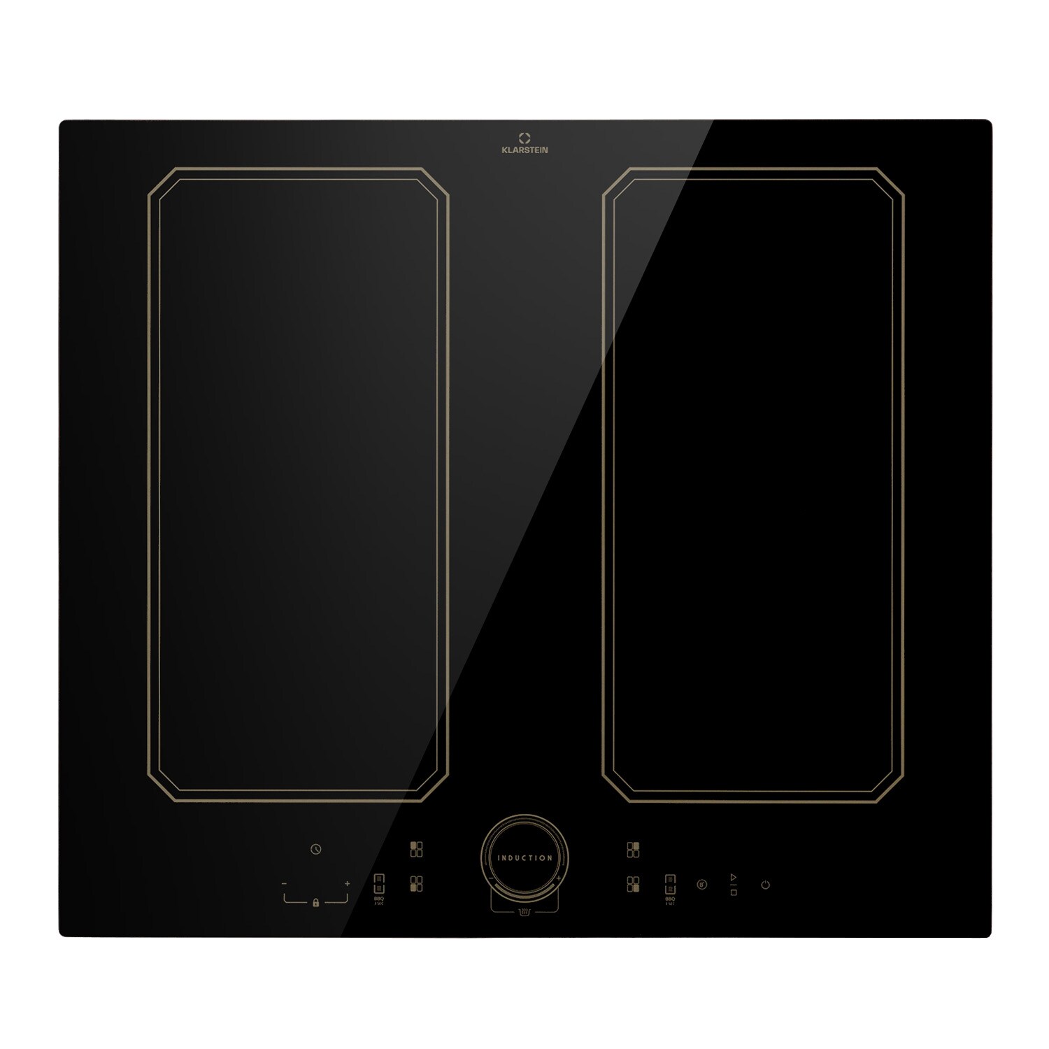 Victoria 4 Flex Induktionskochfeld Einbau 7000W 2 Flexzonen Timer | 04060656503412