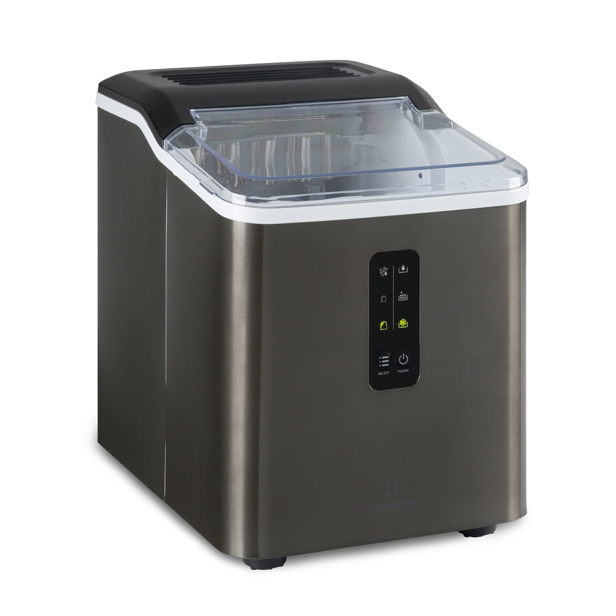 Albaron Supreme Eisw&uuml;rfelmaschine Bullet 12kg/24h 1,5 Ltr Edelstahl - Bild 1