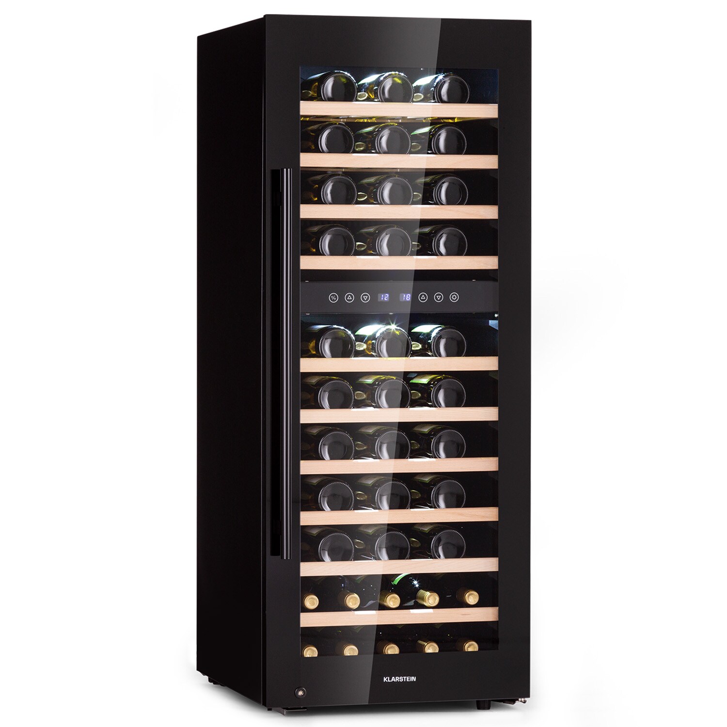 Barossa 73 Duo Weink&uuml;hlschrank 2 Zonen 192 Ltr 73 Fl Touch-Display 73 Liter - Bild 1
