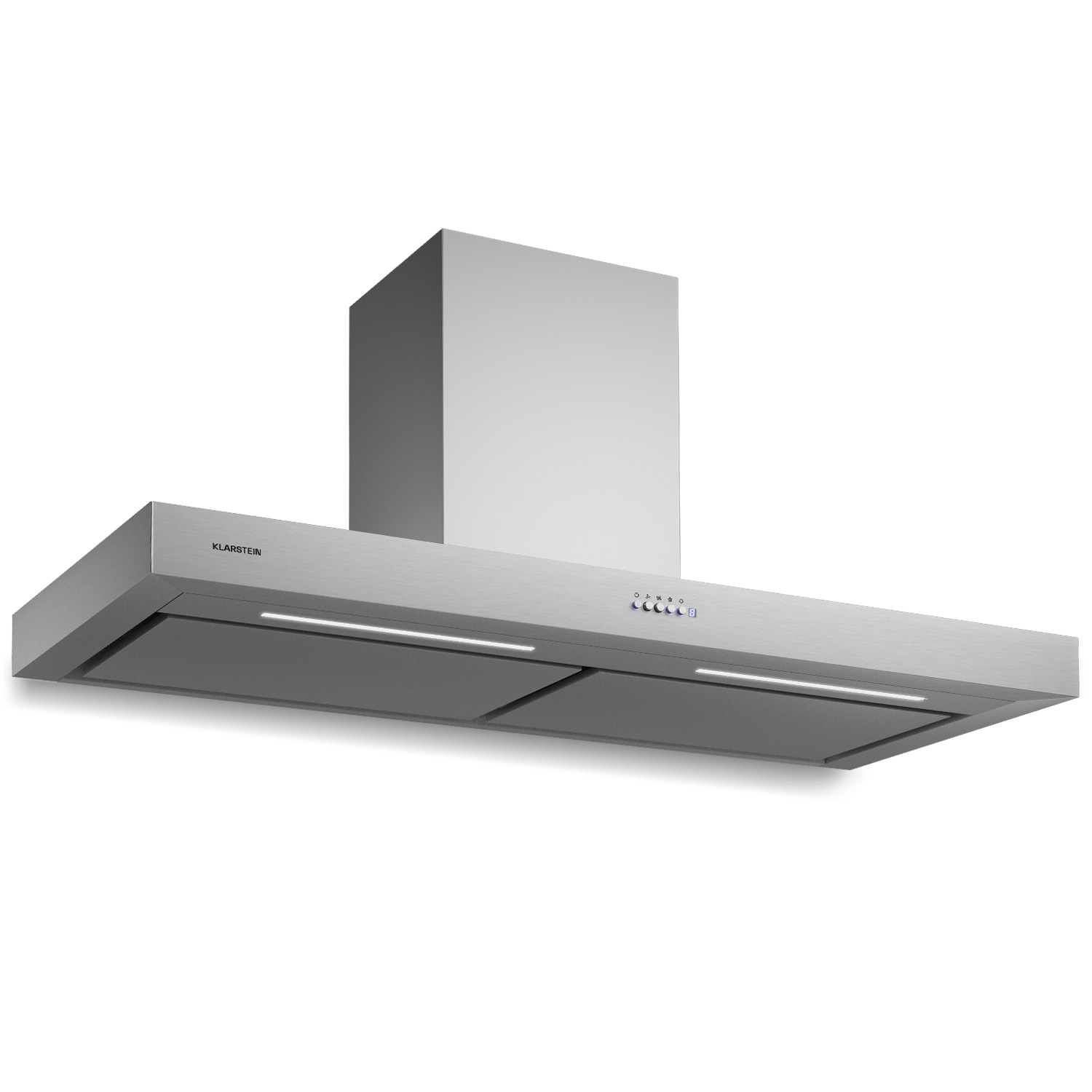 Limelight Dunstabzugshaube 120cm Wandhaube 570m&sup3;/h Touch Edelstahl - Bild 1