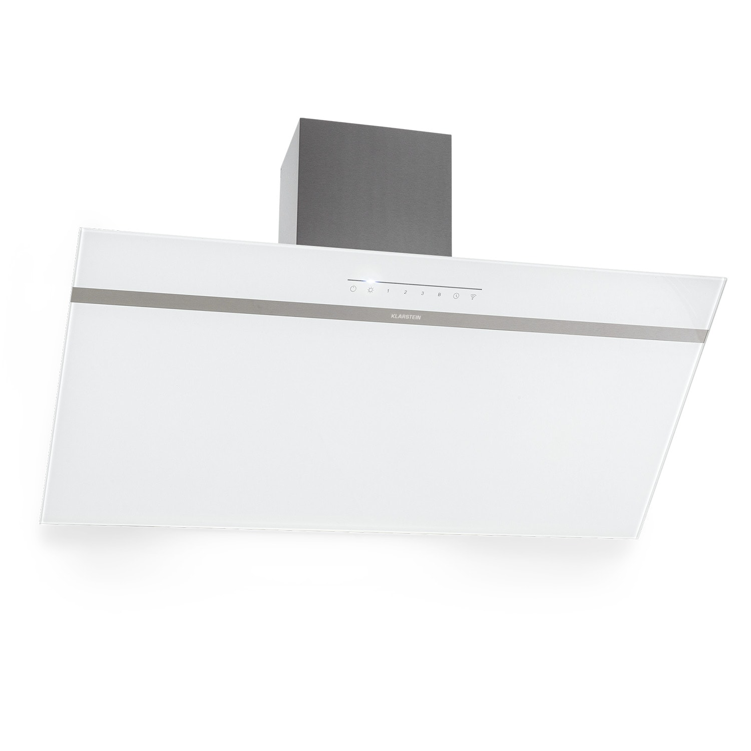 Ava 90 Dunstabzugshaube 90cm Wandhaube WiFi A++ 515m&sup3;/h Touch Wei&szlig; - Bild 1