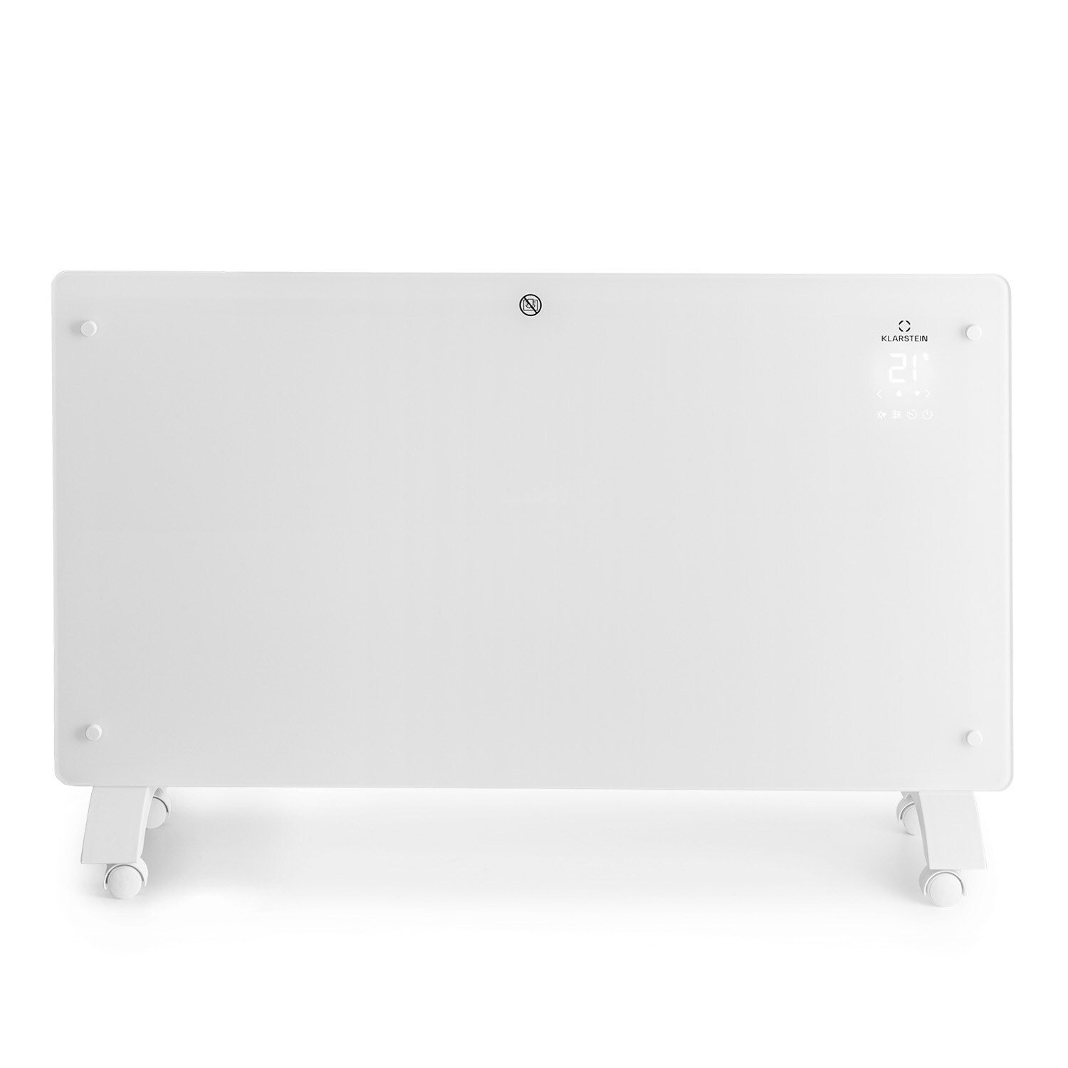 Bansin Crystal Smart Konvektions-Heizger&auml;t 2500W 5 - 50 &deg;C App-Steuerung Wei&szlig; 2500 W - Bild 1