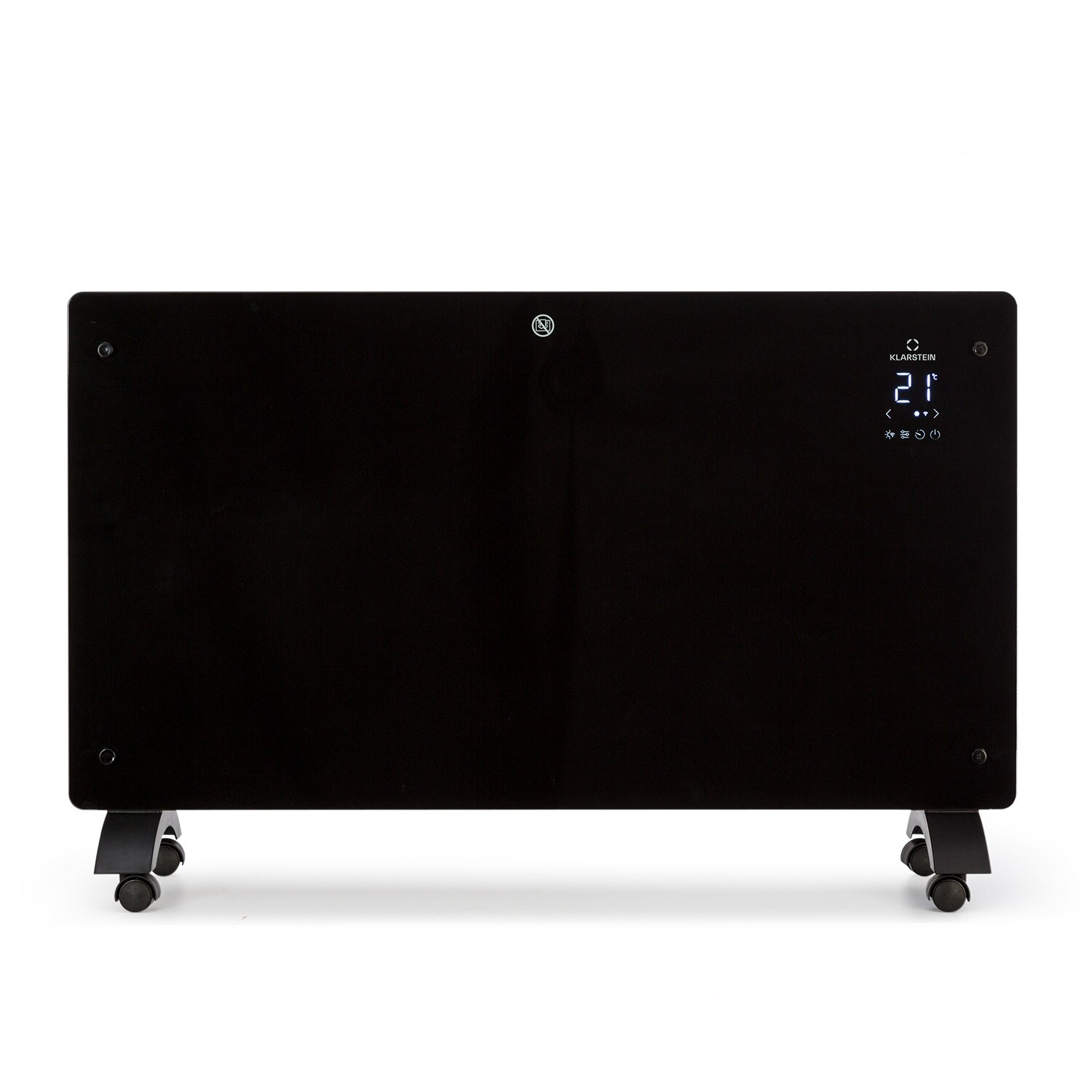 Bansin Crystal Smart Konvektions-Heizgerät 1500W 5 - 50 °C App-Steuerung Schwarz 1500 W