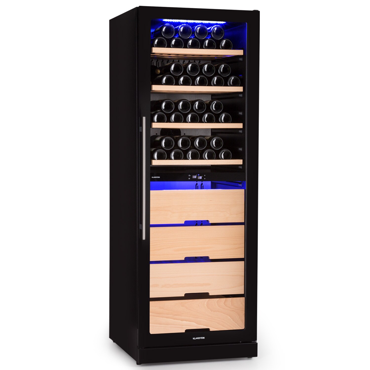 Barossa 123 Duo Weink&uuml;hlschrank 123 Fl 226 Ltr 2 Zonen Touch-Steuerung - Bild 1