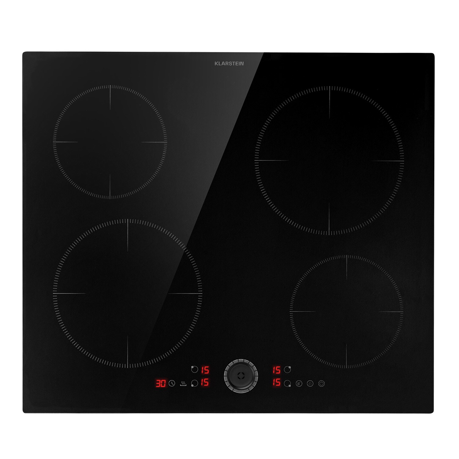 Magnichef 4 Einbaukochfeld Induktion 4 Zonen 7000W Glaskeramik - Bild 1