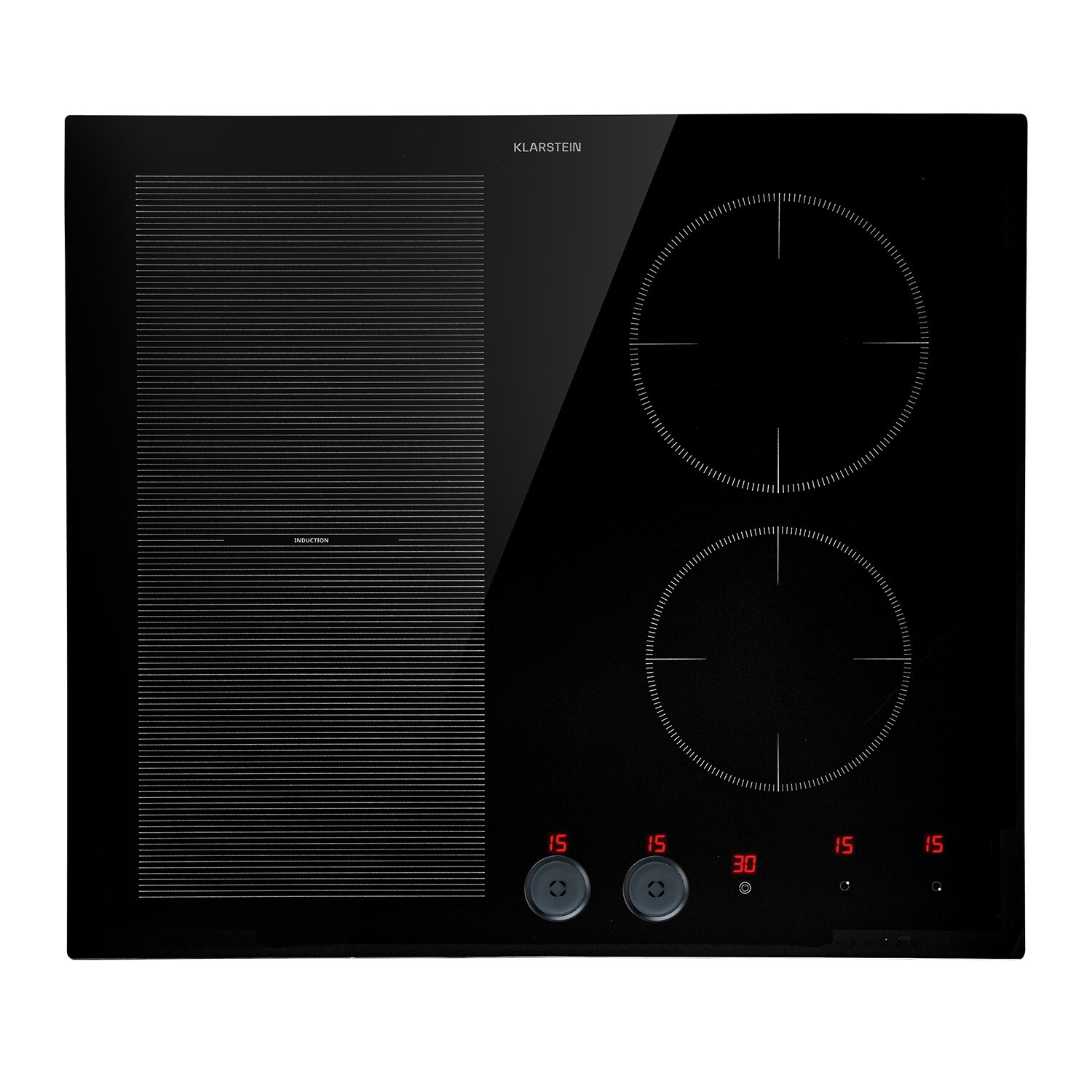 Magnichef 4 Flex Einbaukochfeld Induktion 4 Zonen / Flexzone 7000W Glaskeramik | 04060656514401