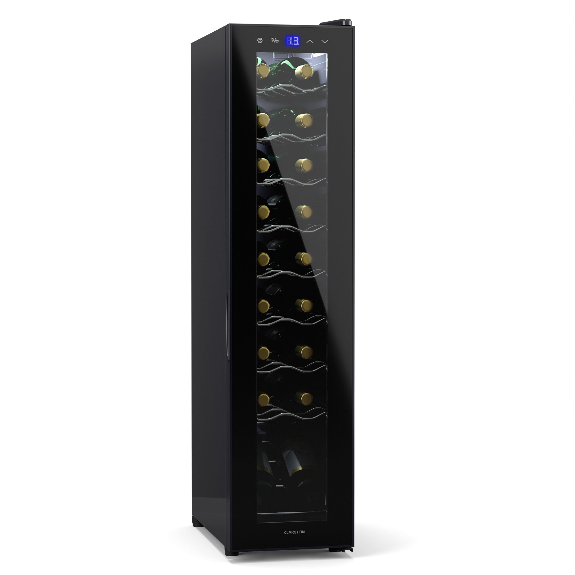 Shiraz 18 Slim Uno Weink&uuml;hlschrank 18 Flaschen 5 - 18 &deg;C Touch-Control - Bild 1