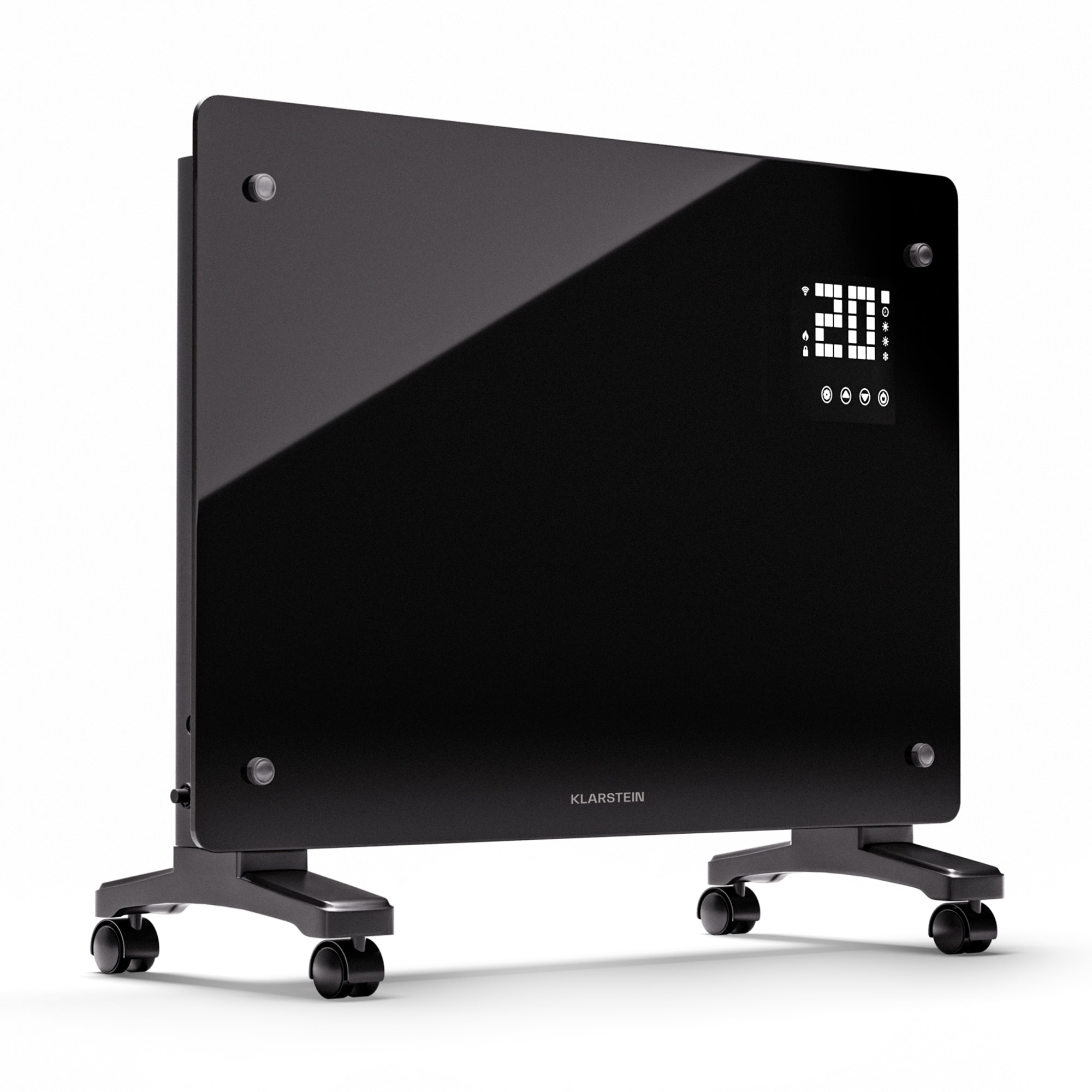 Bornholm Smart 1500 Konvektions-Heizger&auml;t 1500W WiFi LED IP24 Schwarz - Bild 1