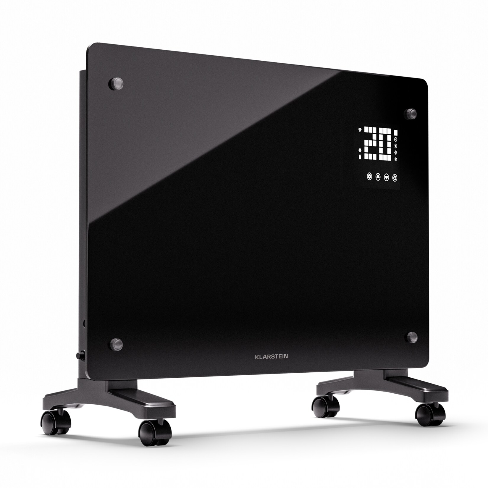 Bornholm Smart 1500 Konvektions-Heizgerät 1500W WiFi LED IP24 Schwarz