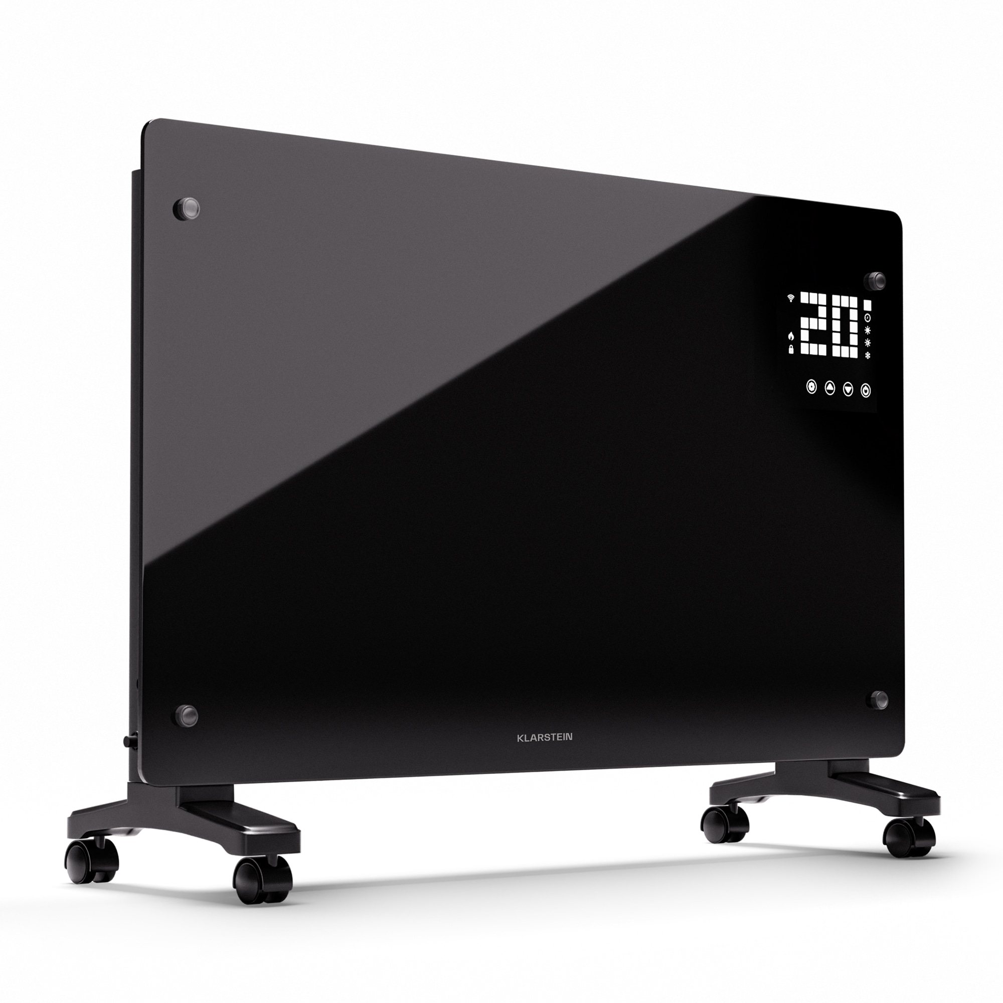 Bornholm Smart 2500 Konvektions-Heizger&auml;t 2500W WiFi LED IP24 Schwarz - Bild 1