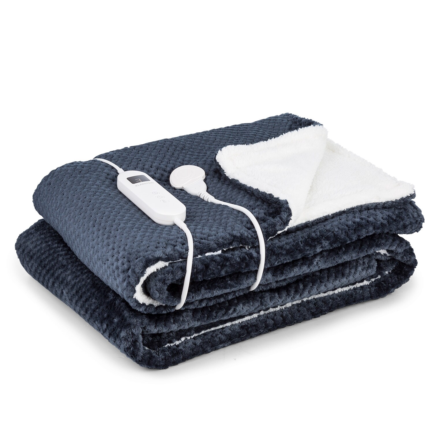 Dr. Watson Deluxe XL Heizdecke 160 W 9 Temperaturstufen 180 x 130 cm Anthrazit XL