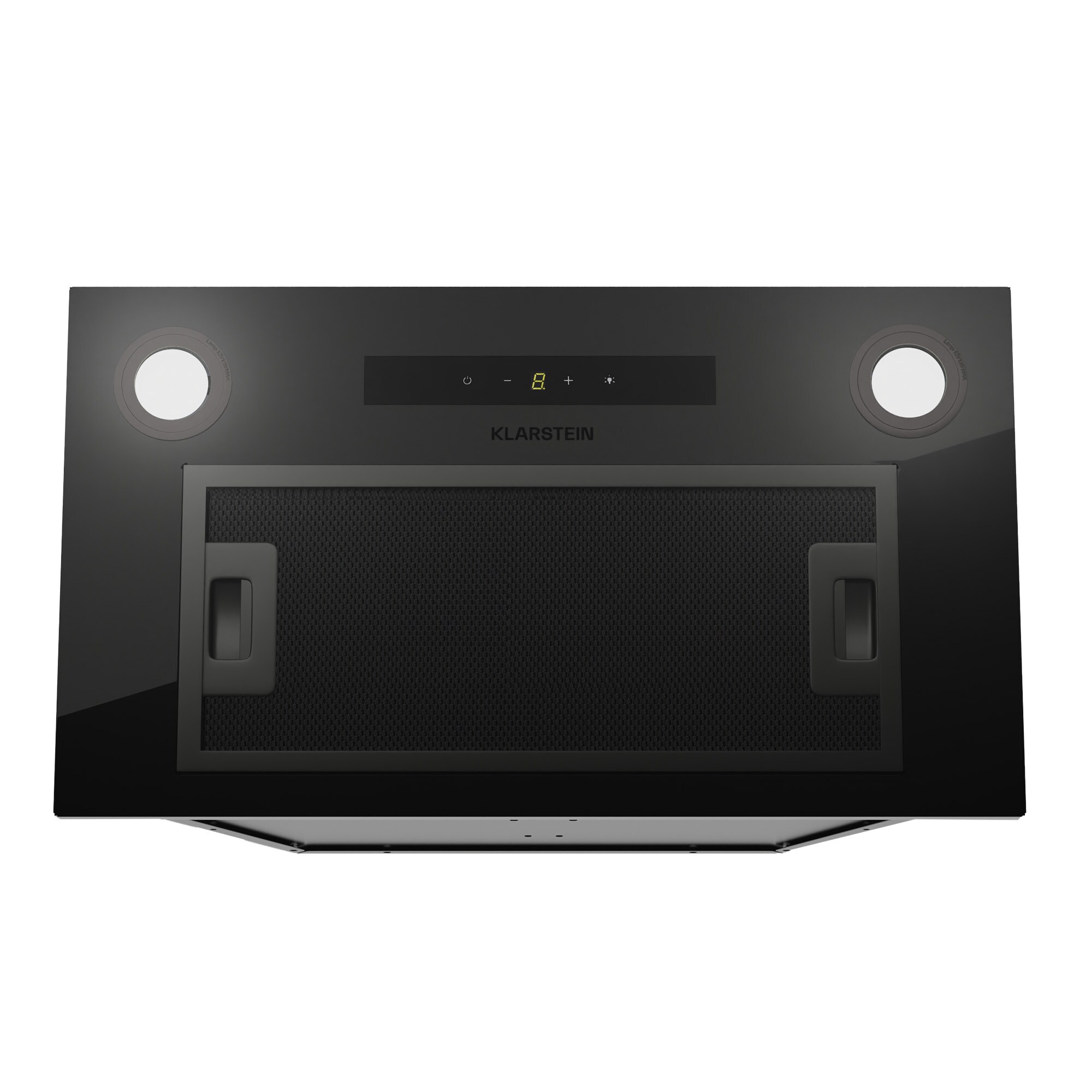 Paolo 52 Dunstabzugshaube Einbau 52 cm 439 m&sup3;/h LED Touch A++ Schwarz - Bild 1