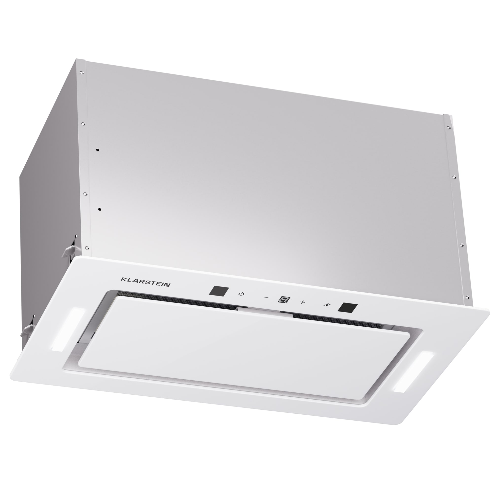 Hektor Eco L&uuml;fterbaustein 52 cm 466 m&sup3;/h Touch Glas Wei&szlig; - Bild 1