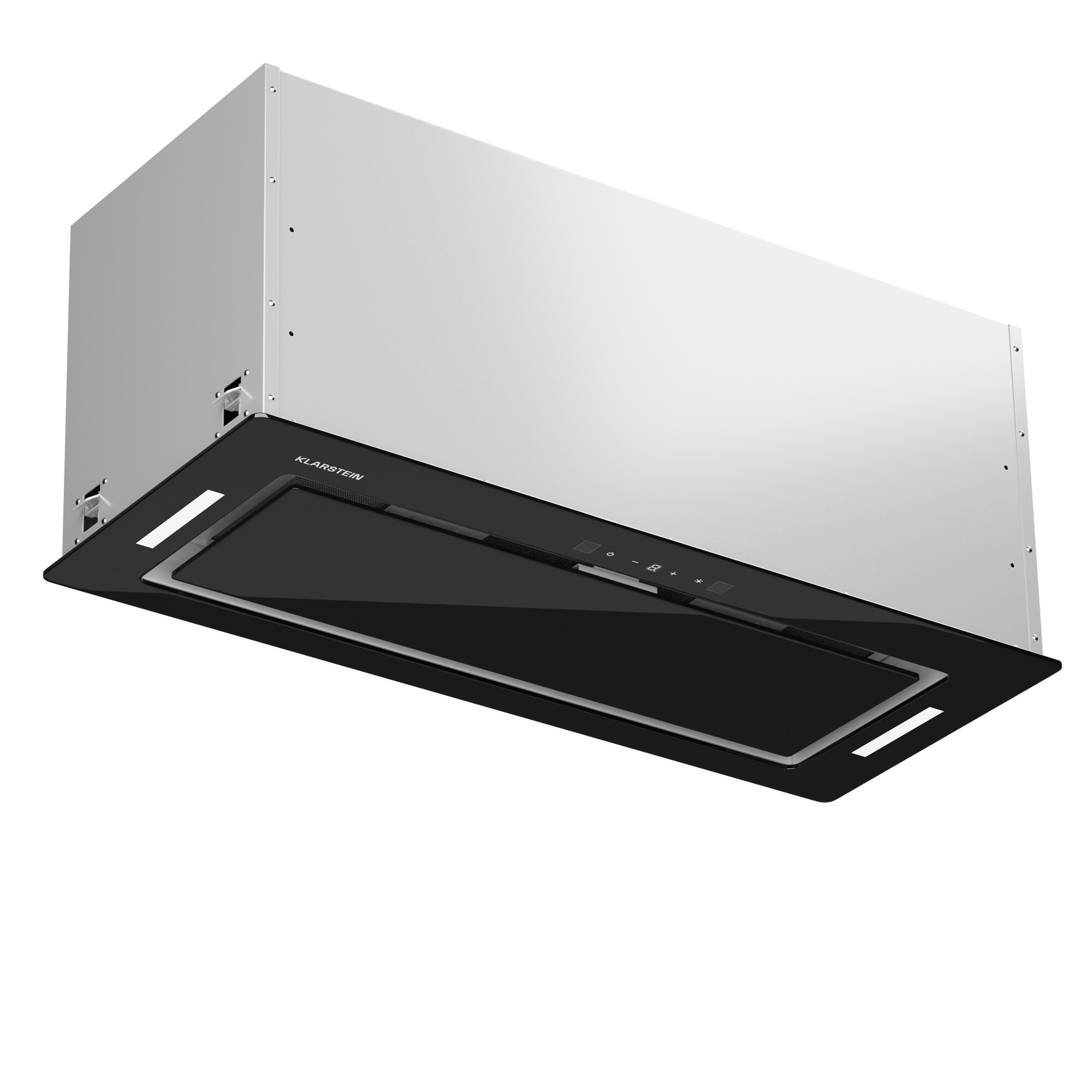 Hektor Eco L&uuml;fterbaustein 72 cm 466 m&sup3;/h Touch Glas Schwarz - Bild 1