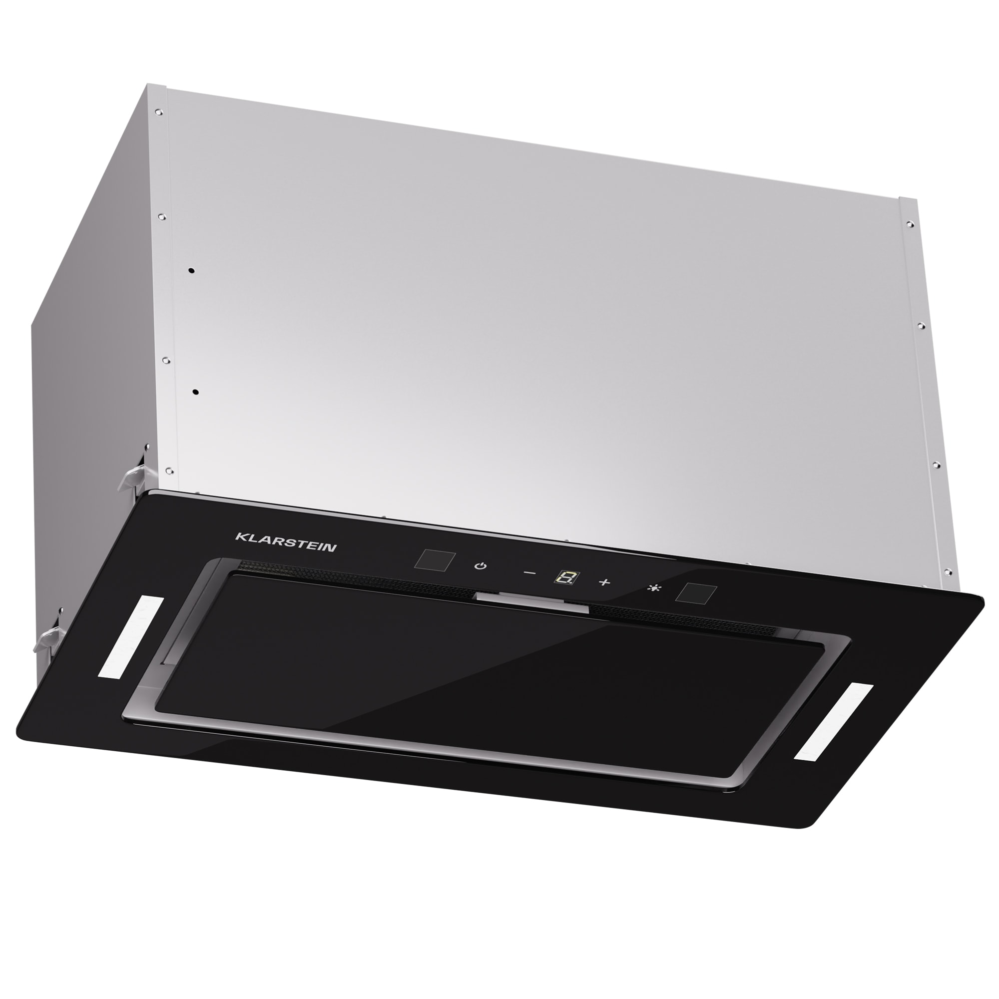 Hektor Eco L&uuml;fterbaustein 52 cm 466 m&sup3;/h Touch Glas Schwarz - Bild 1