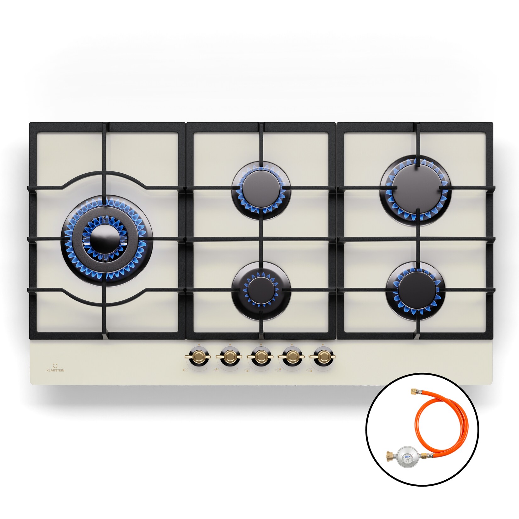 Victoria Chef Edition 5-Zonen Gaskochfeld | 04060656524448