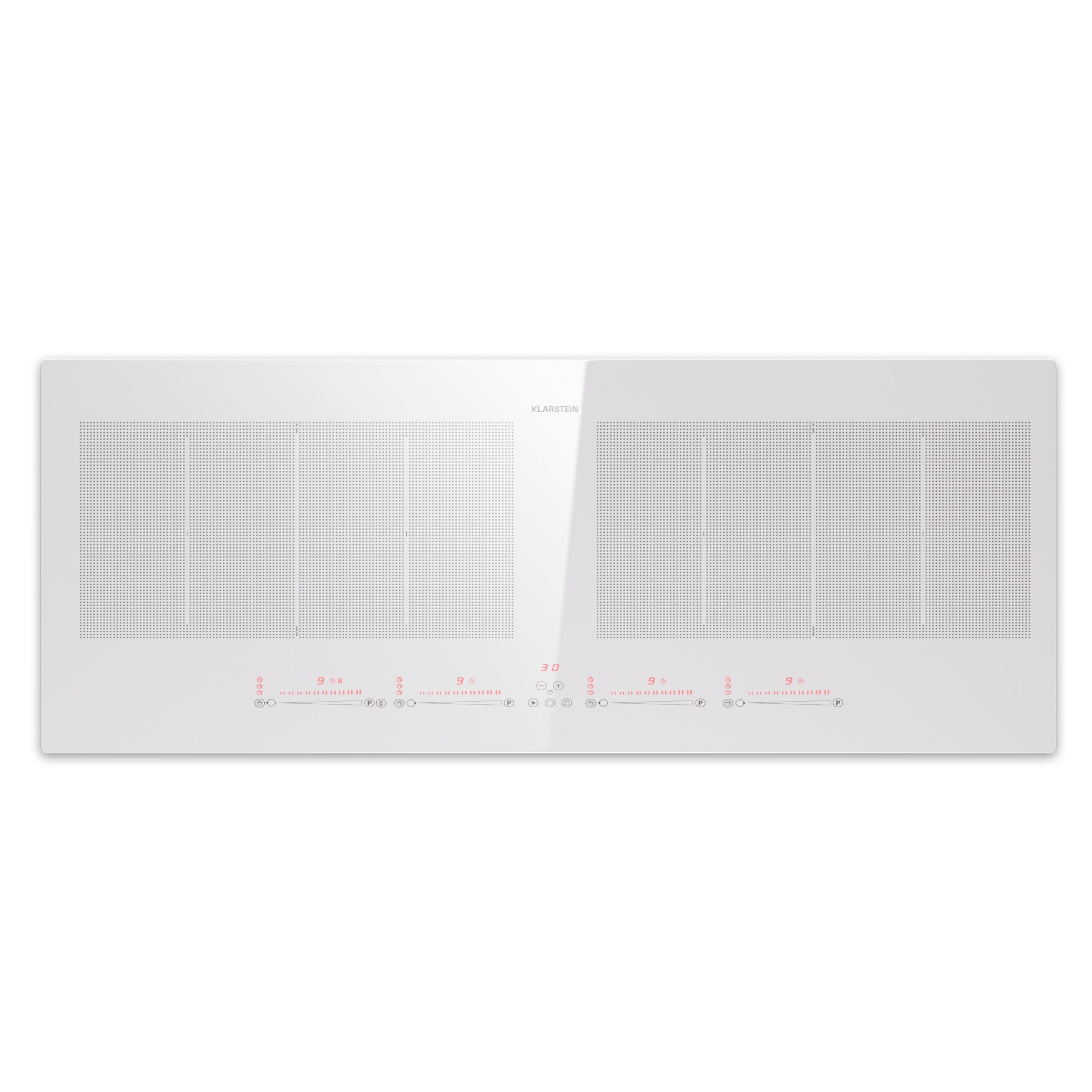 Masterzone 90 Slim Flex Induktionskochfeld Einbau 4 Kochzonen 2 Flex-Zonen ThermoBoost Smart Flex Technology max. 7200 Watt - Bild 1