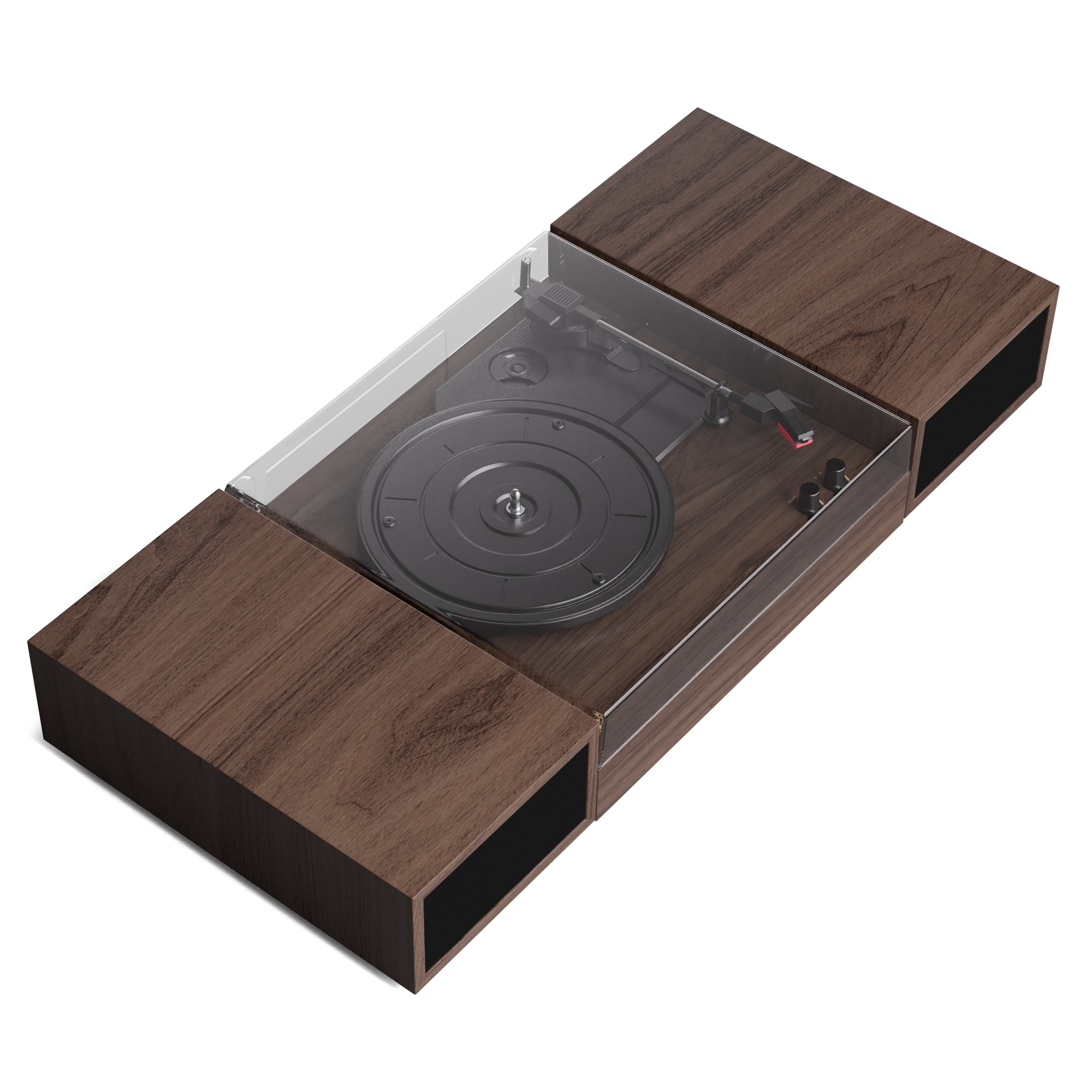 TT-Play 2x10W BT RCA-Out 3 speed Plattenspieler Schallplattenspieler 3 Geschwindigkeiten Bluetooth - Bild 1