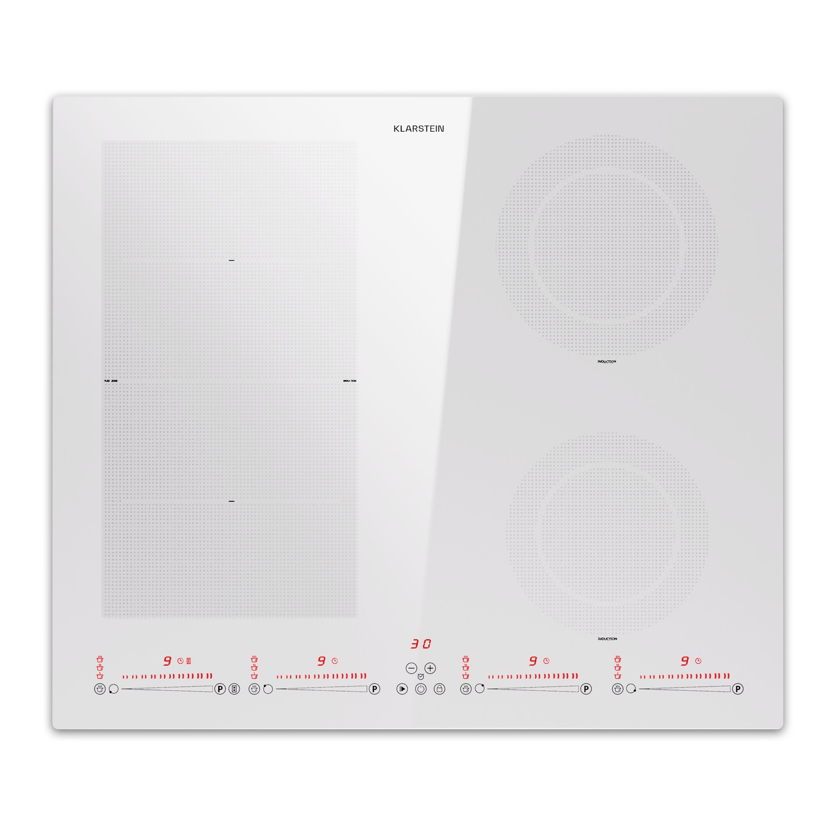 Masterzone 60 Hybrid Induktionskochfeld Einbau 4 Flex-Zonen