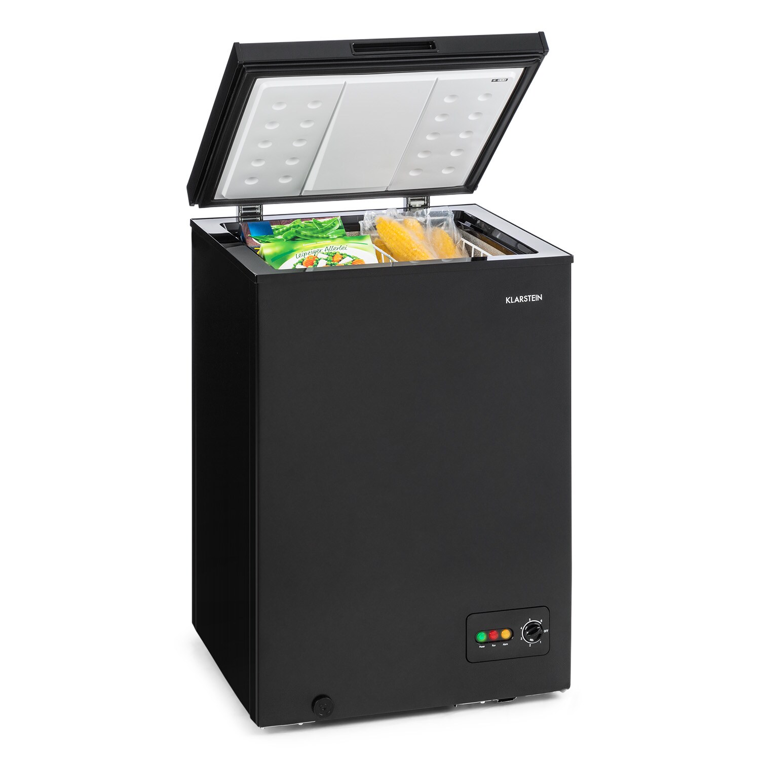 Iceblokk 100 Gefriertruhe Gefrierschrank 100 L 75 W Schwarz 100 Liter - Bild 1