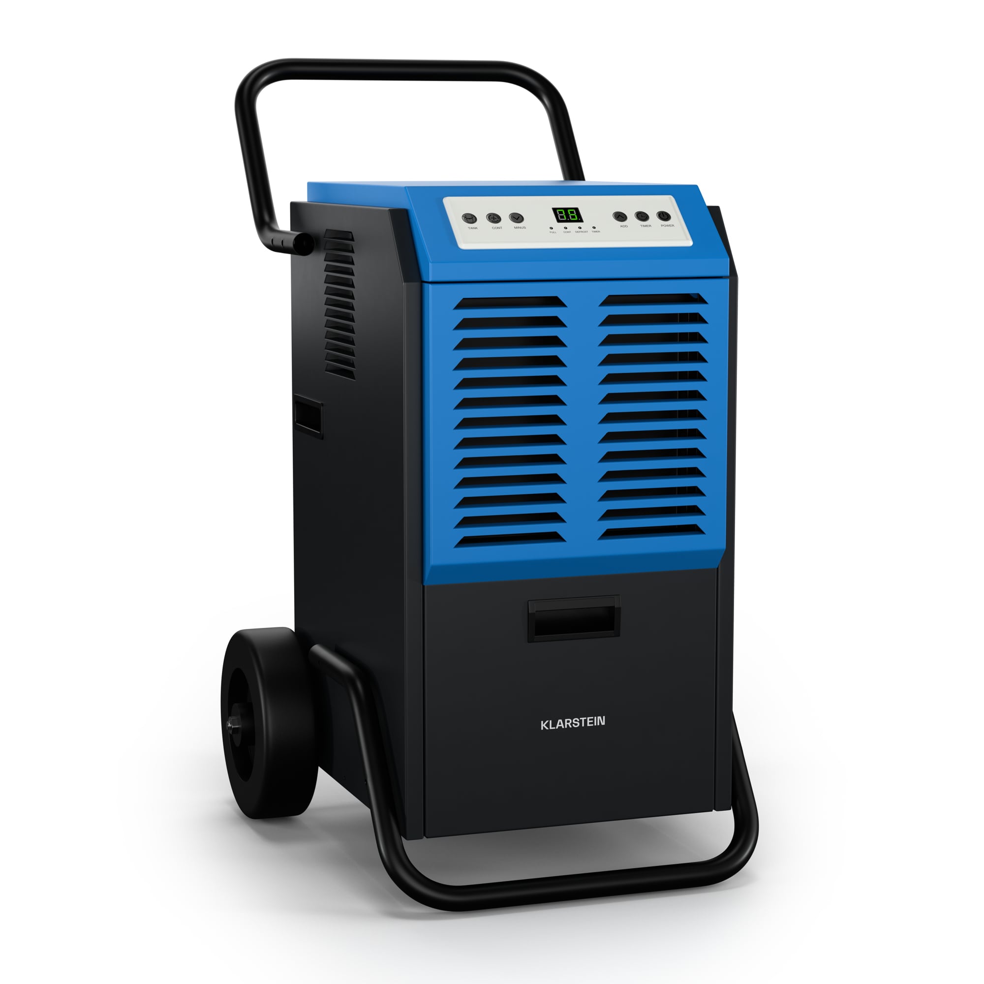 DuraDry 50L Luftentfeuchter | 50L/Tag | 50-80 m2 | rostfrei | mobil | 450 m&sup3;/h Blau 50l/24h - Bild 1