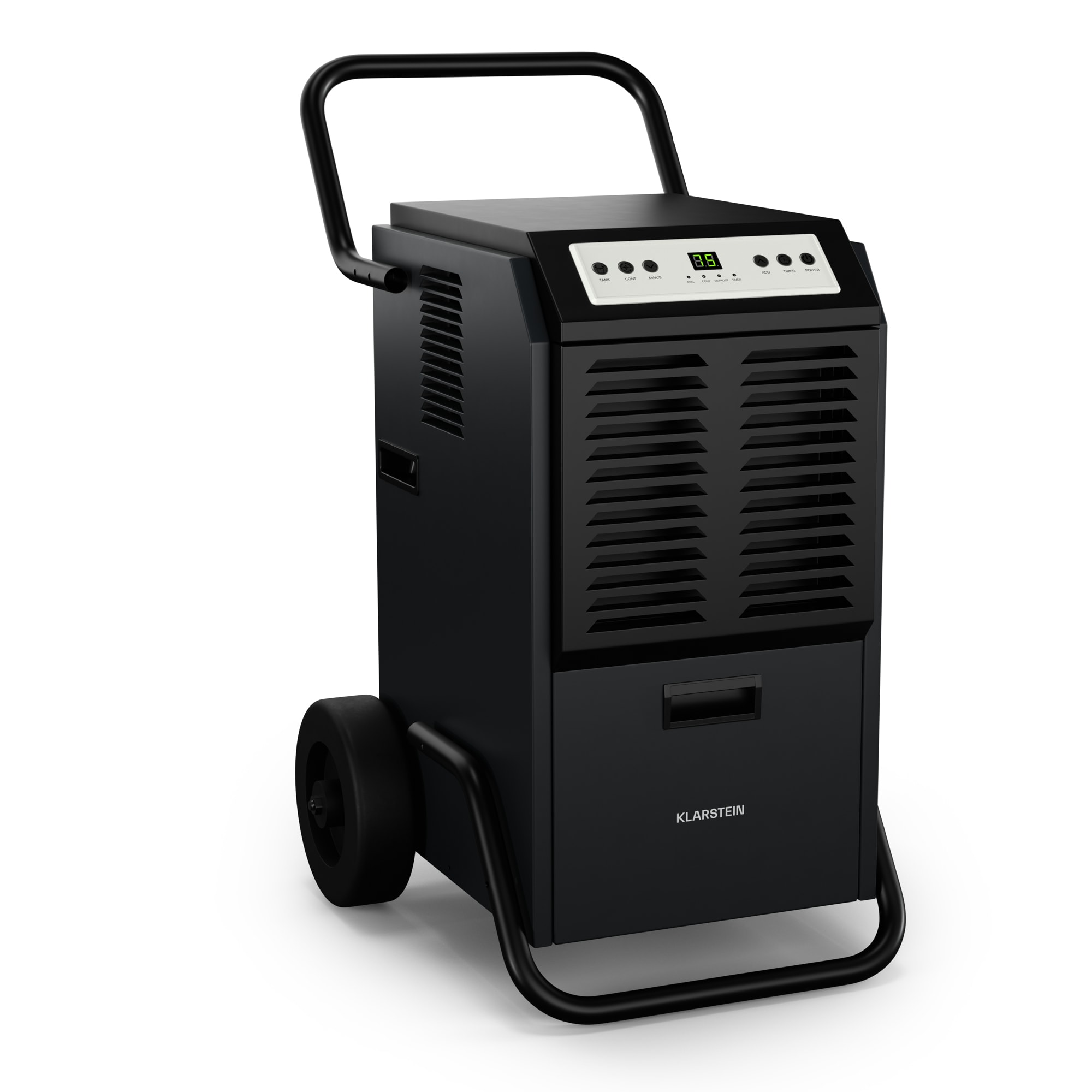 DuraDry 50L Luftentfeuchter | 50L/Tag | 100 m2 | rostfrei | mobil | 450 m&sup3;/h Anthrazit 50l/24h - Bild 1