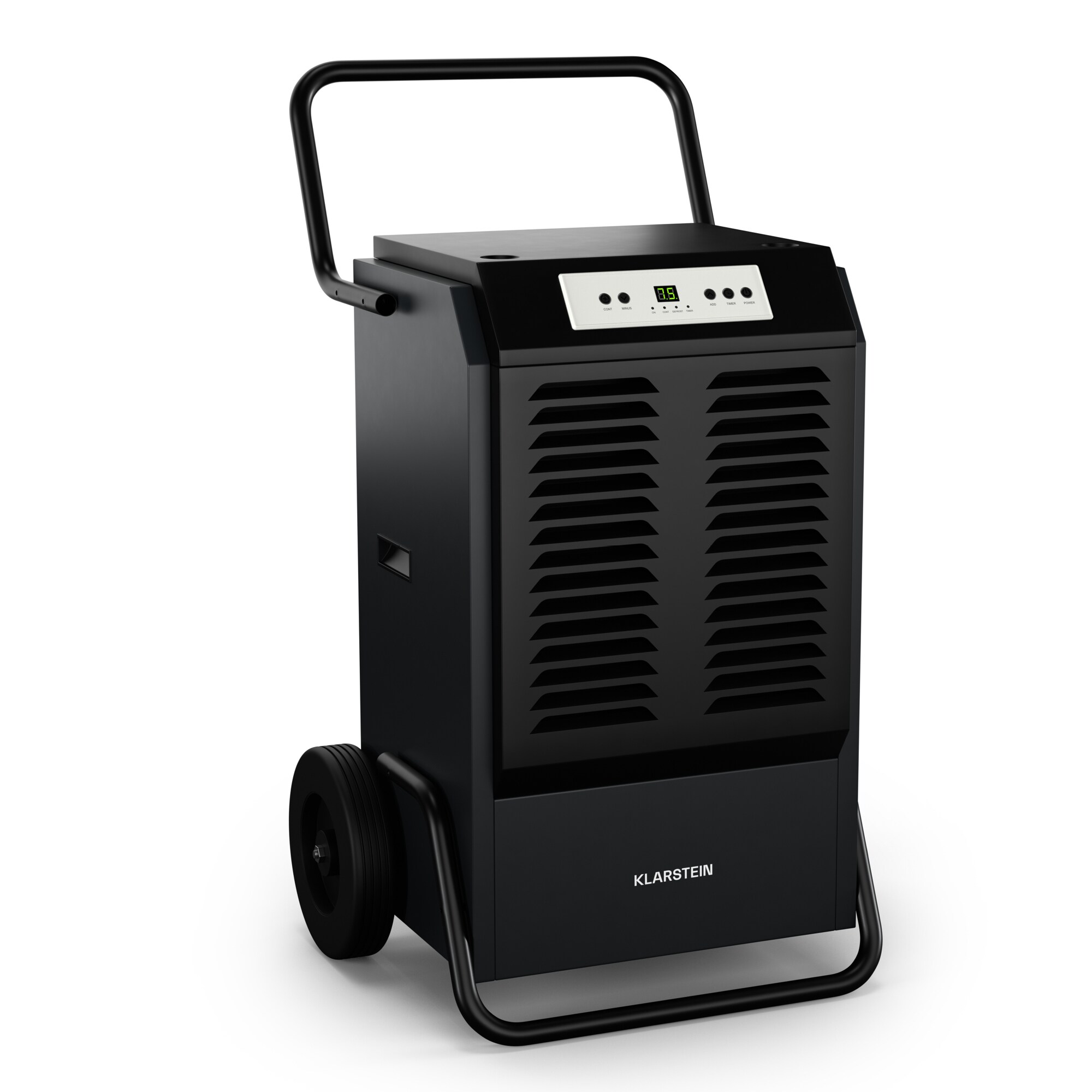 DuraDry 90L Luftentfeuchter | 90L/Tag | 180 m2 | rostfrei | mobil | 450 m&sup3;/h Anthrazit 90_24 - Bild 1