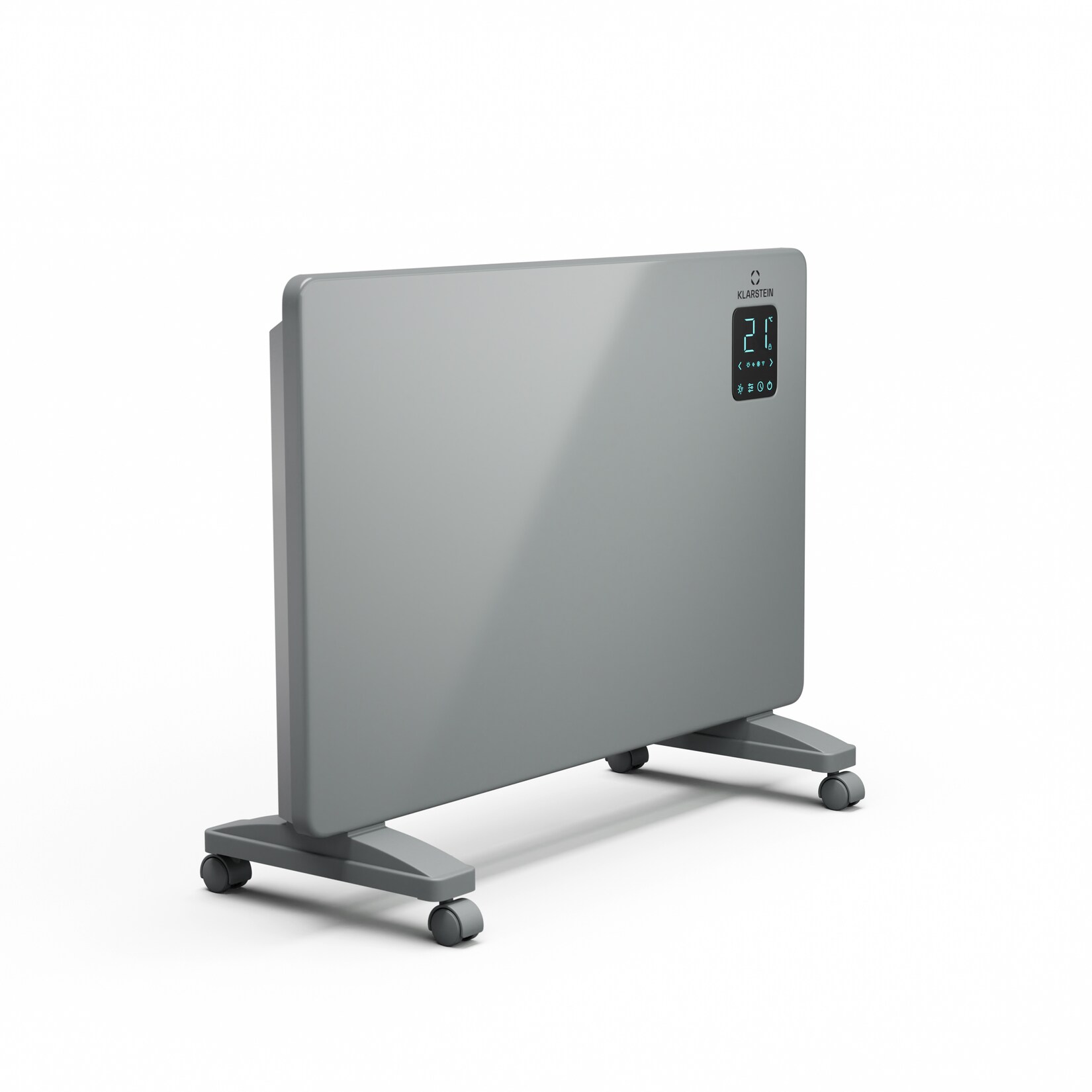 Bansin Smart 1500 Konvektionsheizgerät   1500 W   App   5- 50 °C   LED-Anzeige   Touch-Display Grau 1500 W