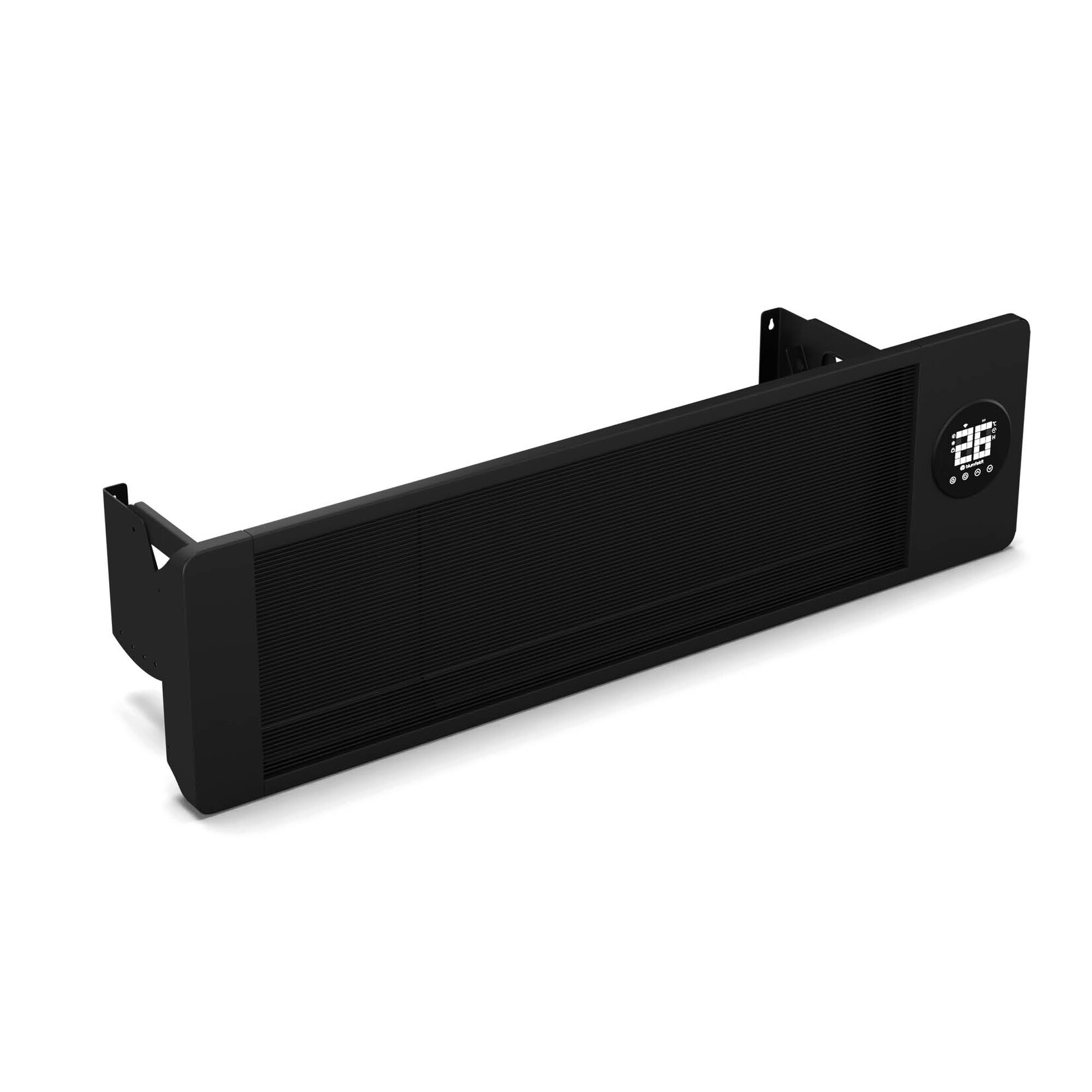 Cosmic Beam Infrarot-Wandstrahler   für außen   5 bis 50 Grad   IP44   bis 25 m² Matt-Schwarz 2500_watt
