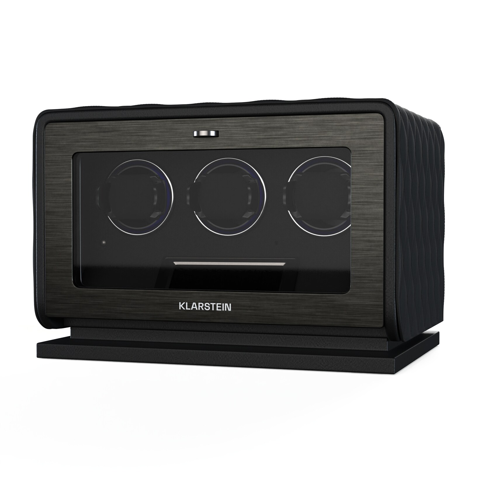 LuminousTime Uhrenbeweger   3 Uhren   viele Einstellungen   LED   10dB Schwarz | 04060656532528