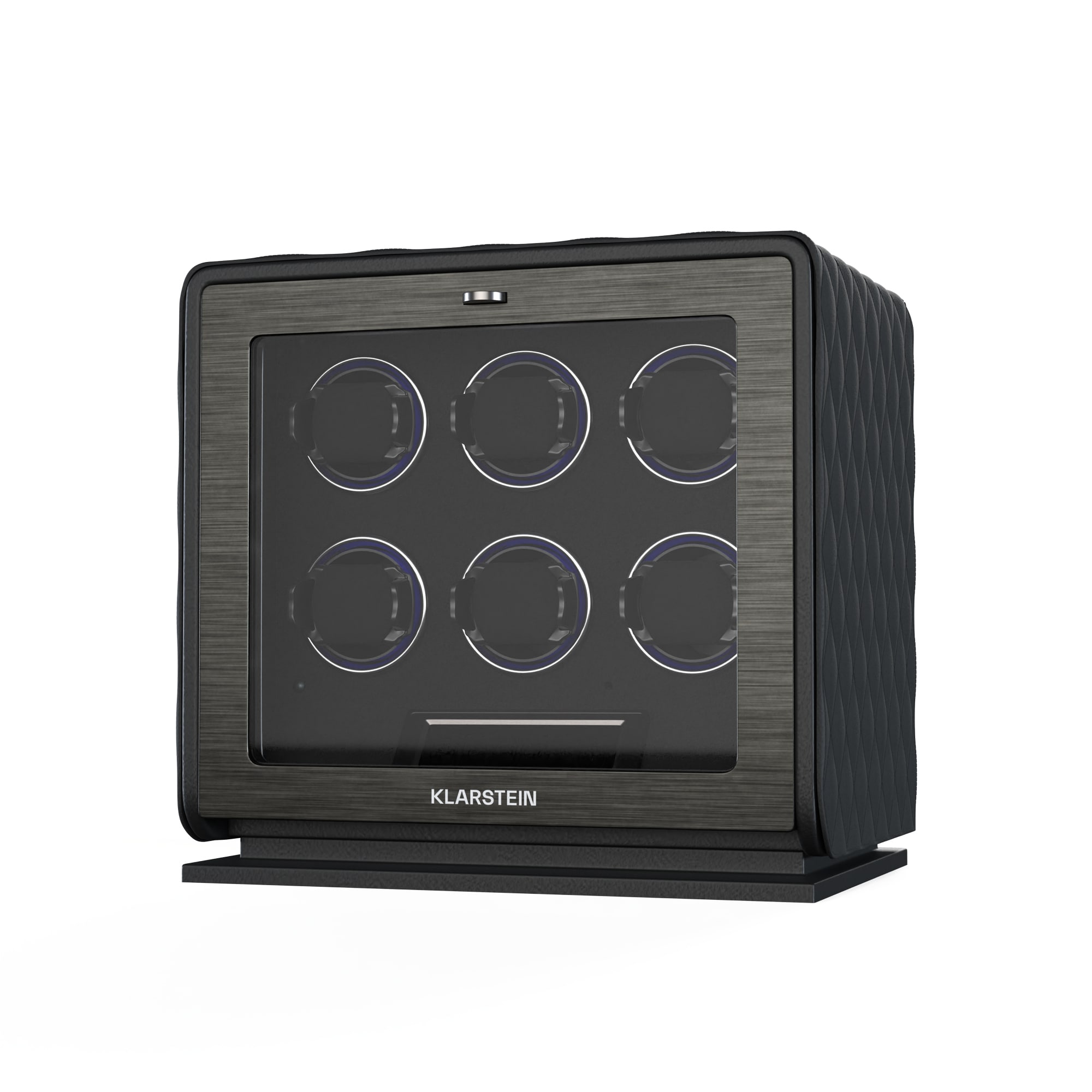LuminousTime Uhrenbeweger | 6 Uhren | viele Einstellungen | LED | 10dB Schwarz - Bild 1