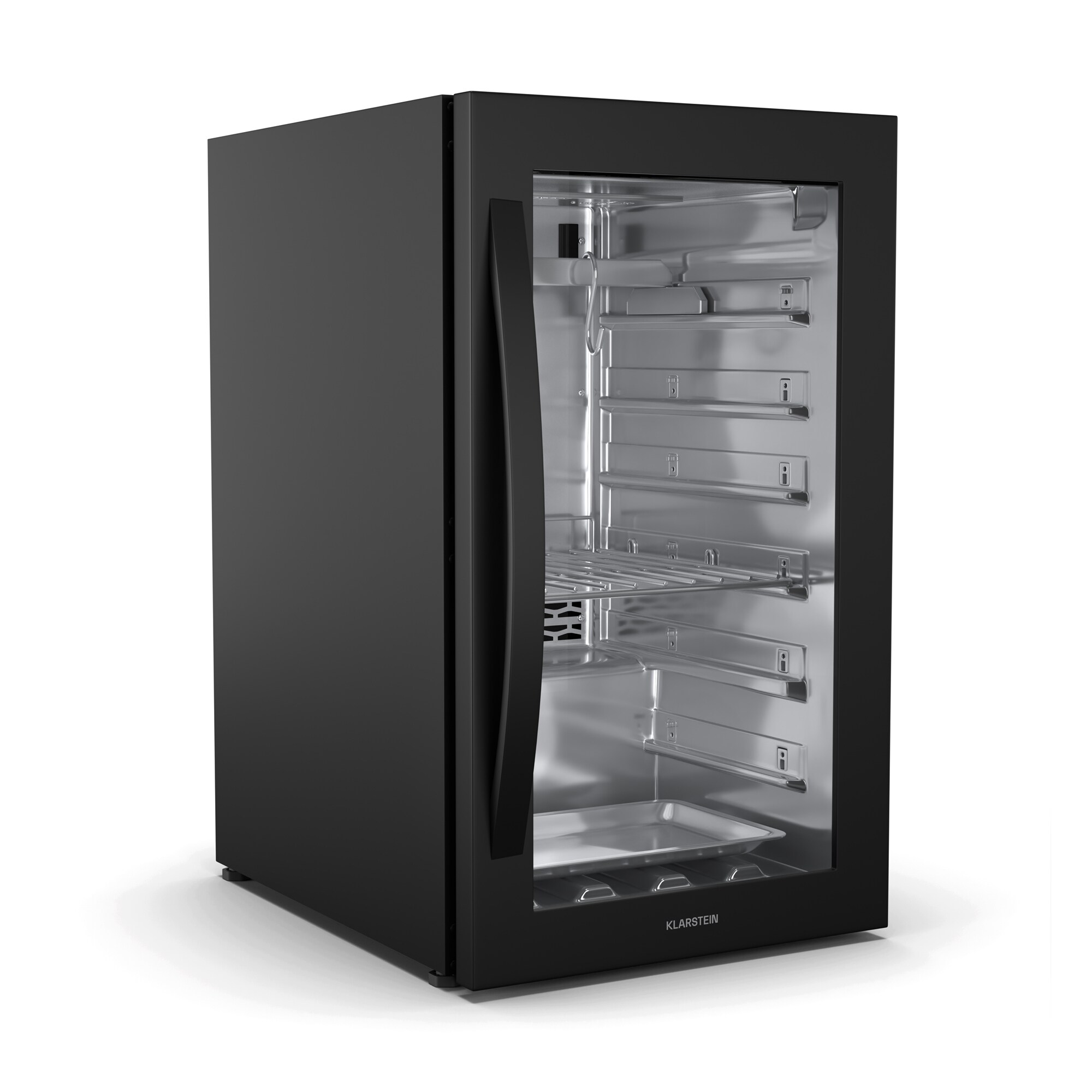Steakhouse Reifeschrank | 88 L | antibakteriell | LED | Touch-Control | Luftfeuchtigkeitskontrolle Schwarz 88 Liter - Bild 1