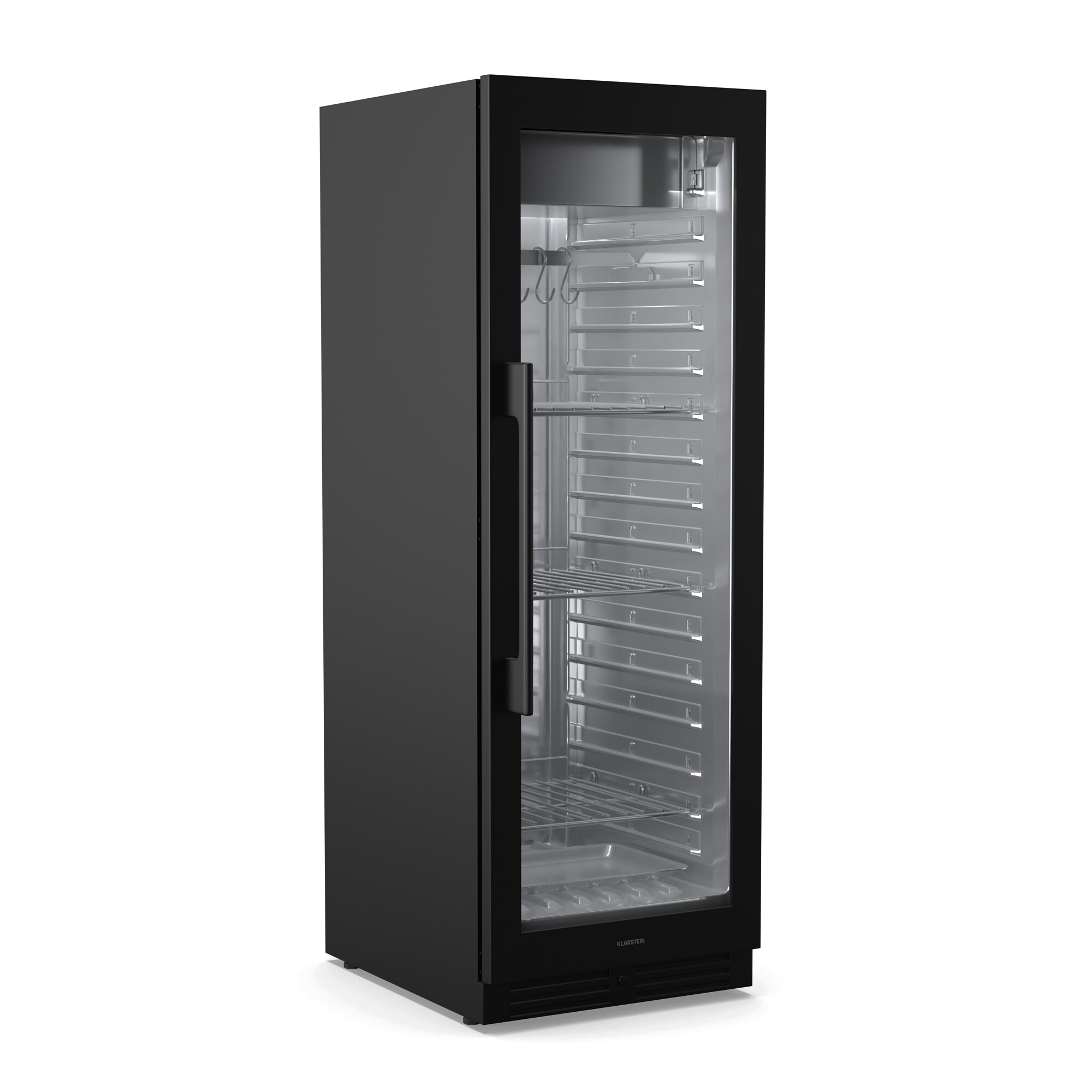 Steakhouse Reifeschrank | 352 L | antibakteriell | LED | Touch-Control | Luftfeuchtigkeitskontrolle Schwarz 352 Liter - Bild 1