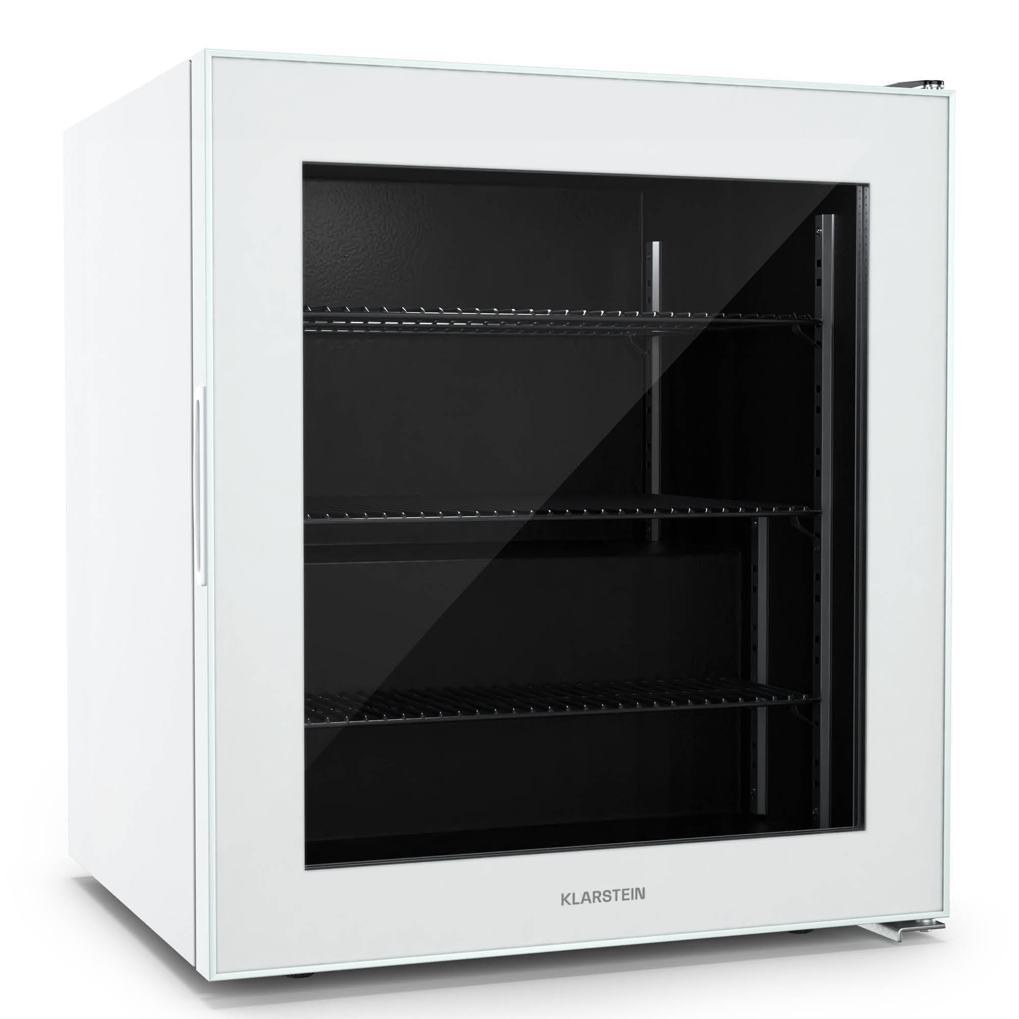 IceAge 88 Gefrierschrank   88 Liter Volumen   EEK E   3 Etagen   Thermostat   Glasfront Weiß 88 Liter | 04060656532122