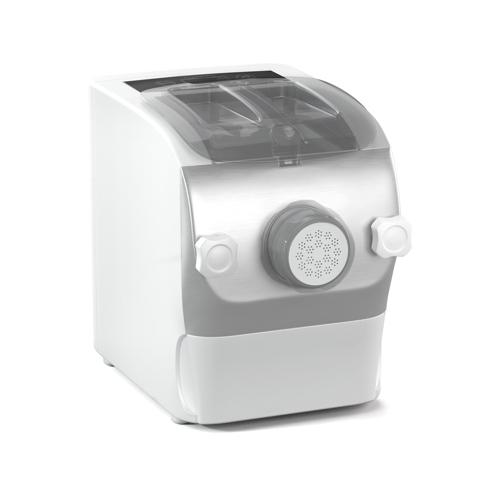 Pastamania Nudelmaschine   7 Aufsätze   Nudeln + Ravioli   260 W   einfache Reinigung Weiß