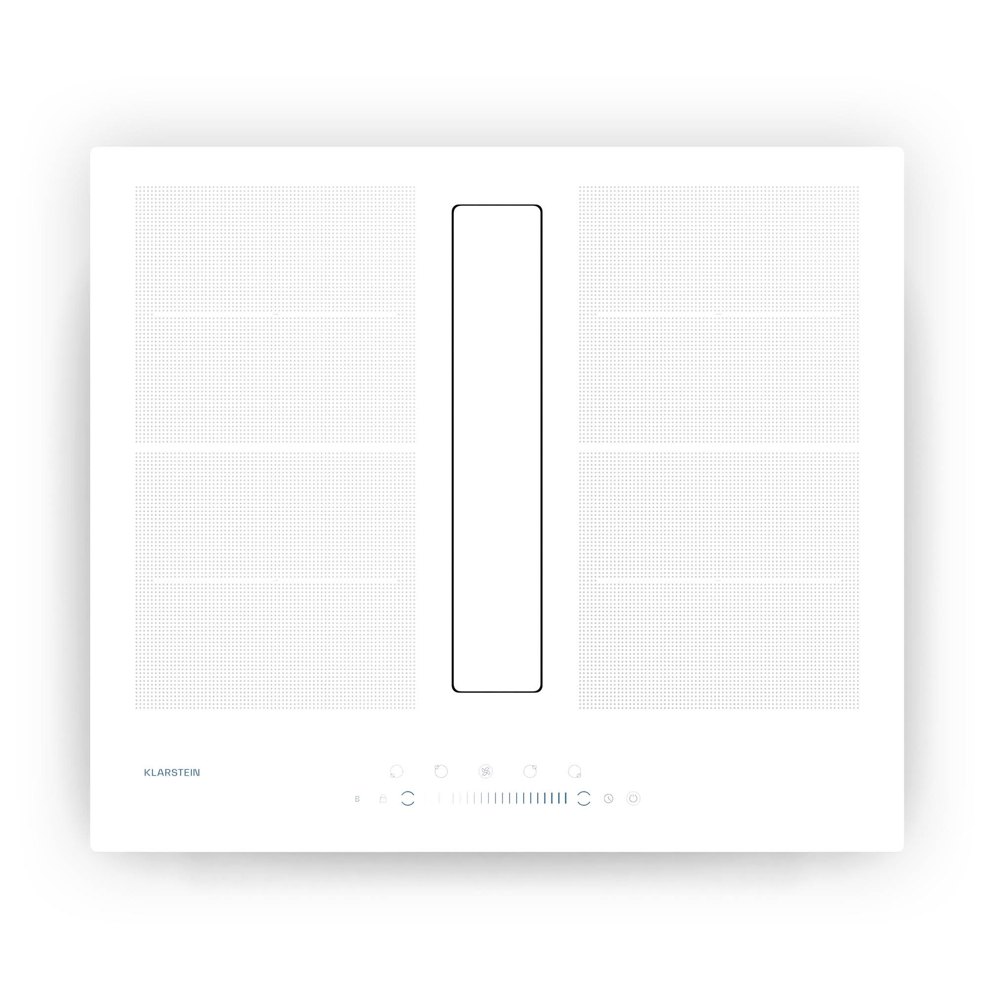 Chef-Fusion Down Air System | 2-in-1 | Induktionskochfeld + Abzugshaube | leistungsstark | 7200 W Wei&szlig; - Bild 1